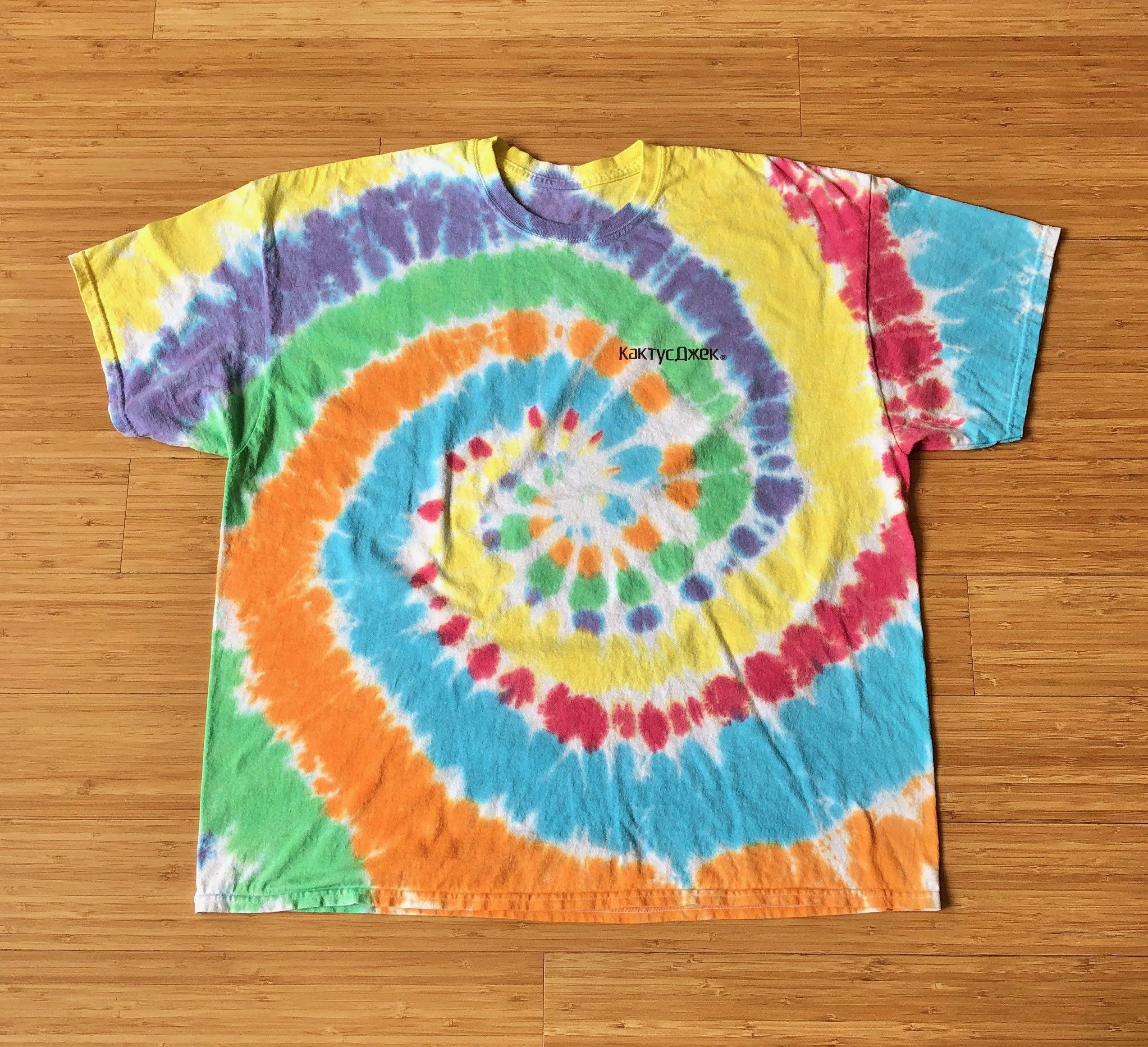 Travis Scott Fortnite Guy Travis Scott rage emote tie dye tee shirt Size US XL / EU 56 / 4 - 2 Thumbnail