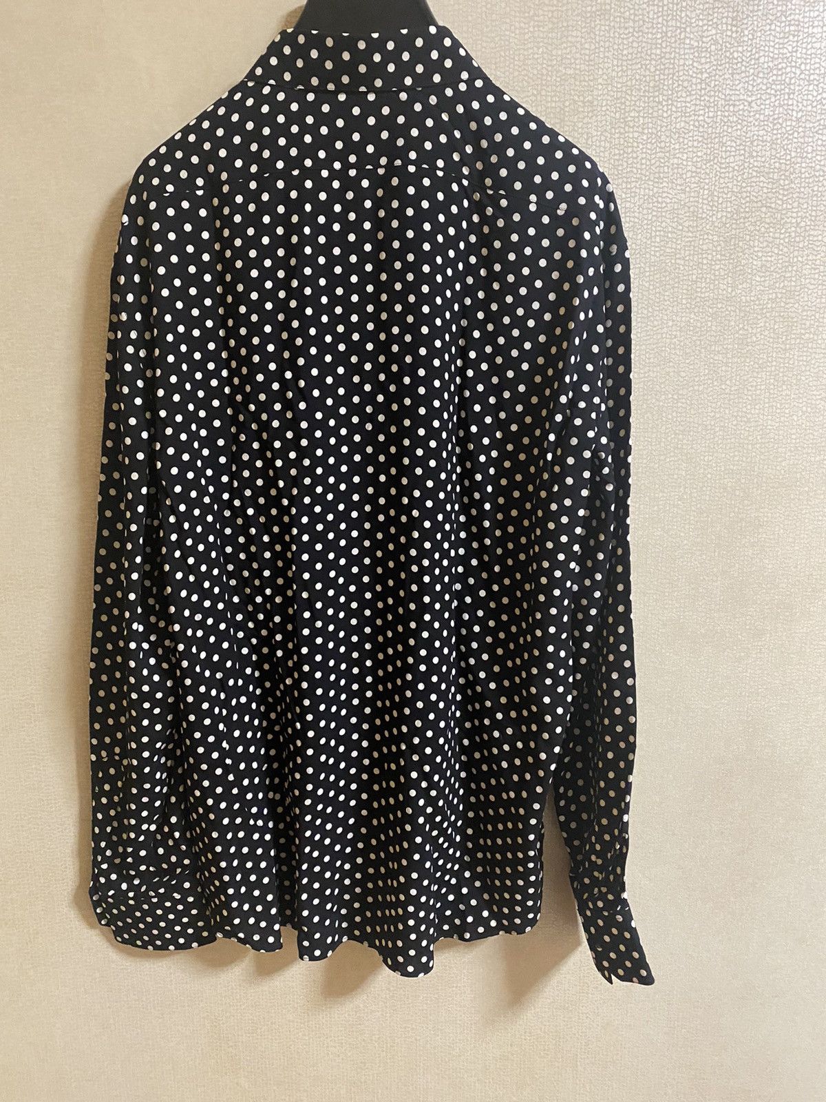 Celine × Hedi Slimane Celine polka dot shirt Sz42 Size US M / EU 48-50 / 2 - 5 Thumbnail