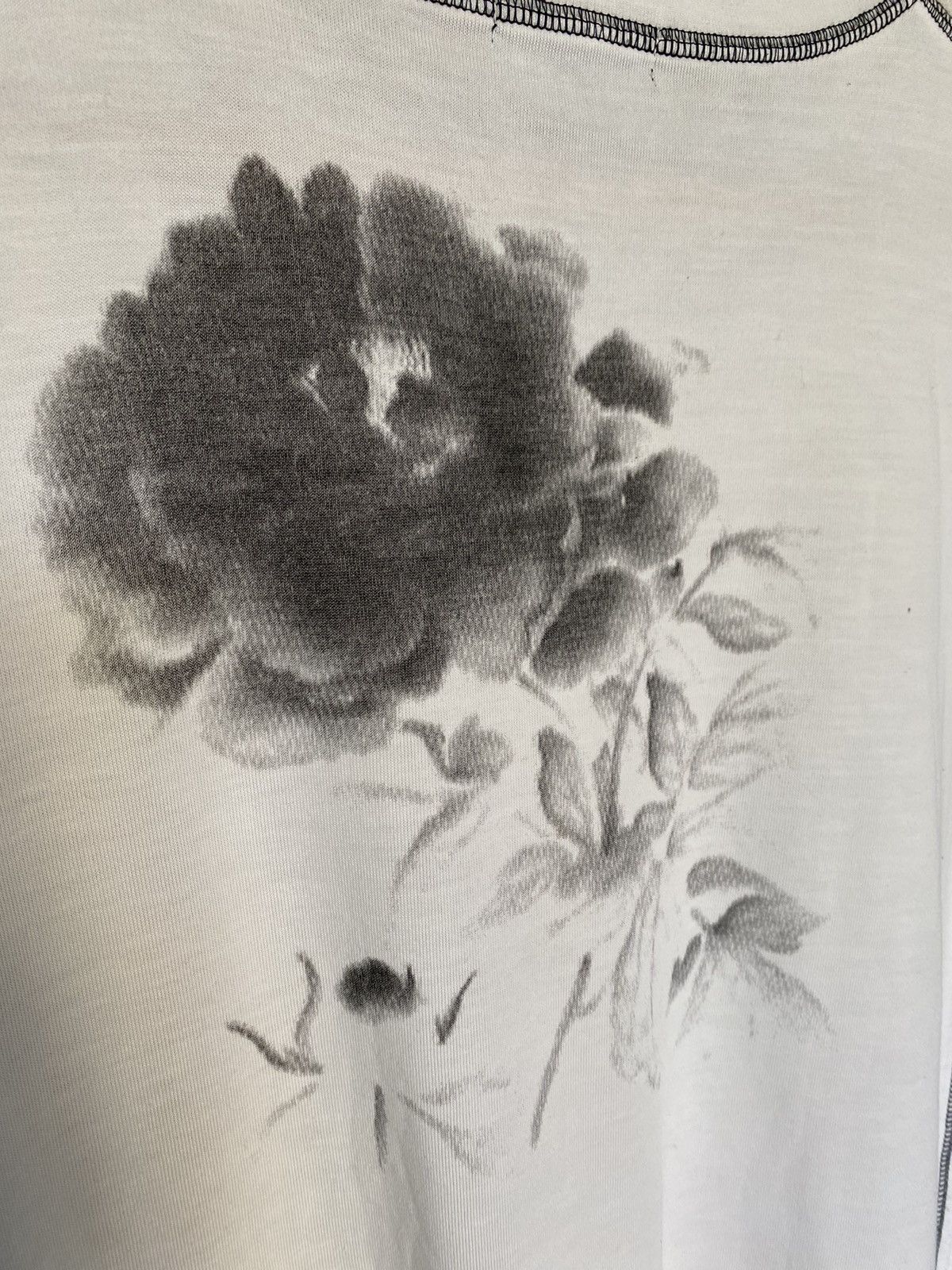Japanese Brand × Lad Musician 90s Fuji FUCK Rock Black rose contra stitch tee Size US M / EU 48-50 / 2 - 10 Thumbnail