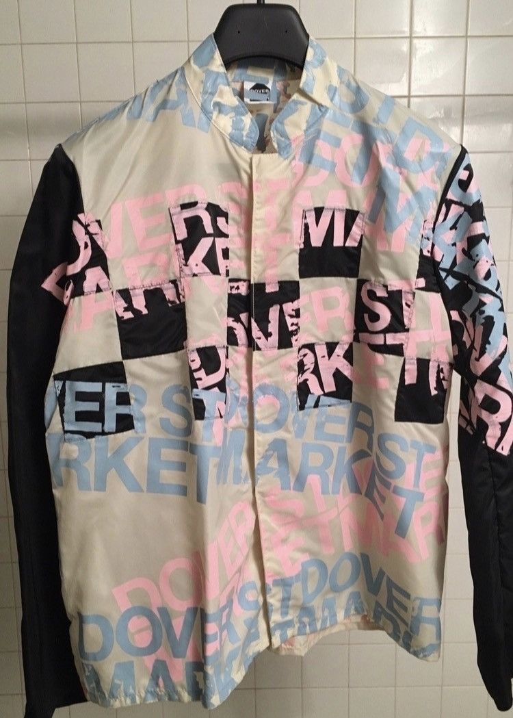 Comme des Garcons × Dover Street Market RARE Lightweight Nylon Patchwork Jacket Size US L / EU 52-54 / 3 - 1 Thumbnail