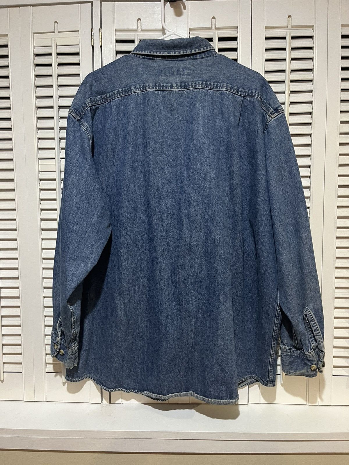 Vintage Vintage Big Mac Denim Shirt Size US XXL / EU 58 / 5 - 2 Thumbnail