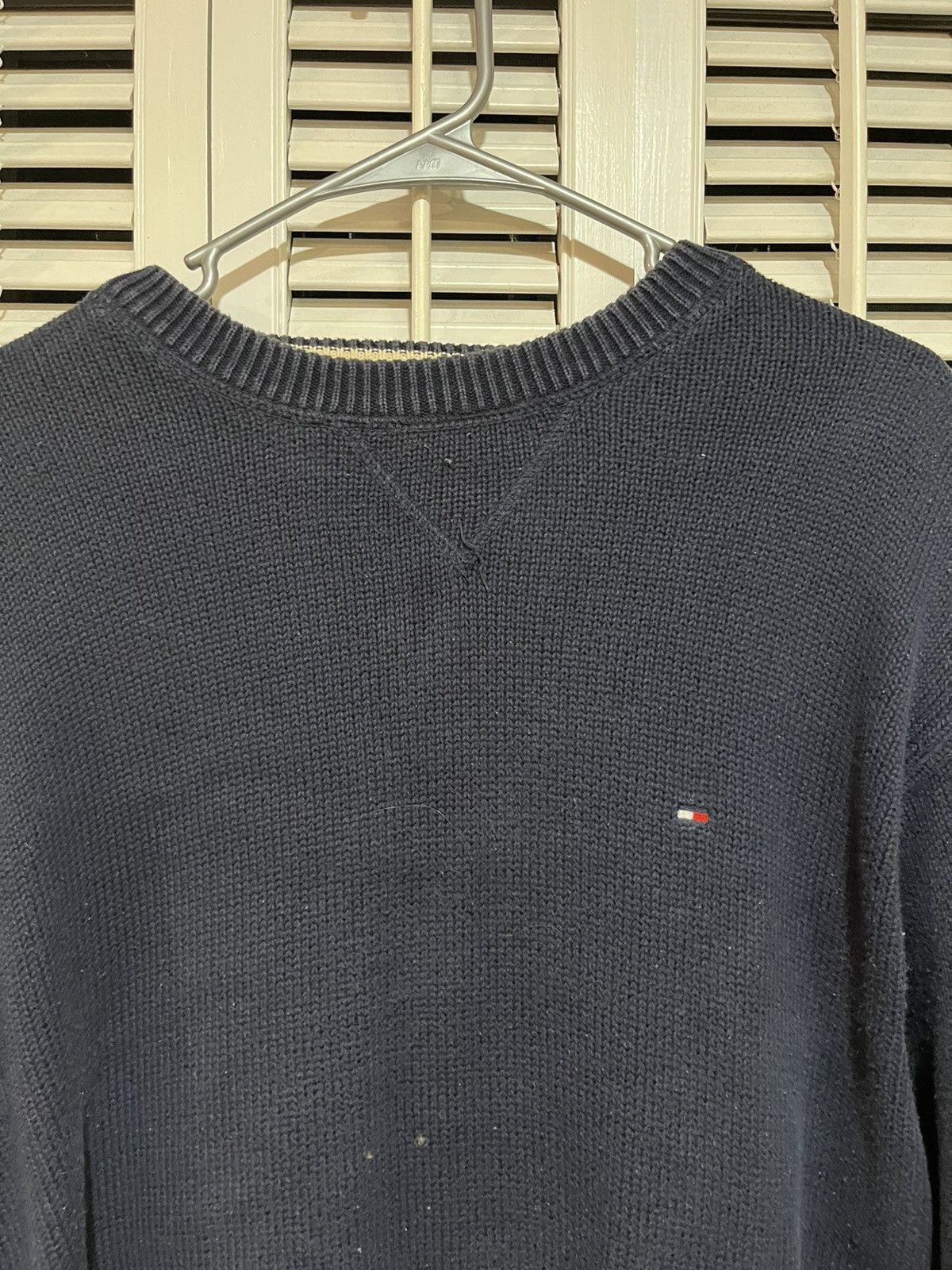 Tommy Hilfiger × Vintage y2k Tommy Hilfiger Knit Sweater Size US L / EU 52-54 / 3 - 4 Thumbnail