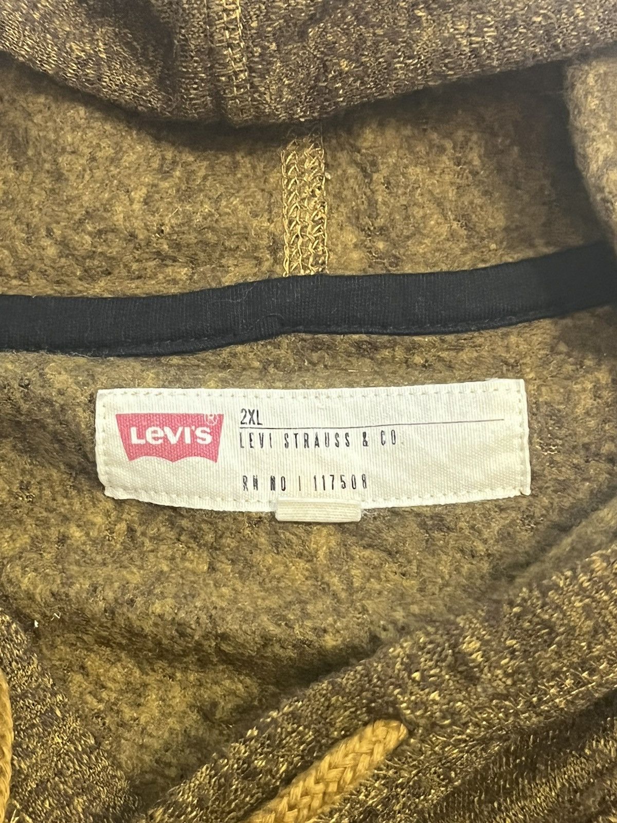 Levi's Brown Hooded Levi’s Straus Hoodie Size US XXL / EU 58 / 5 - 4 Thumbnail