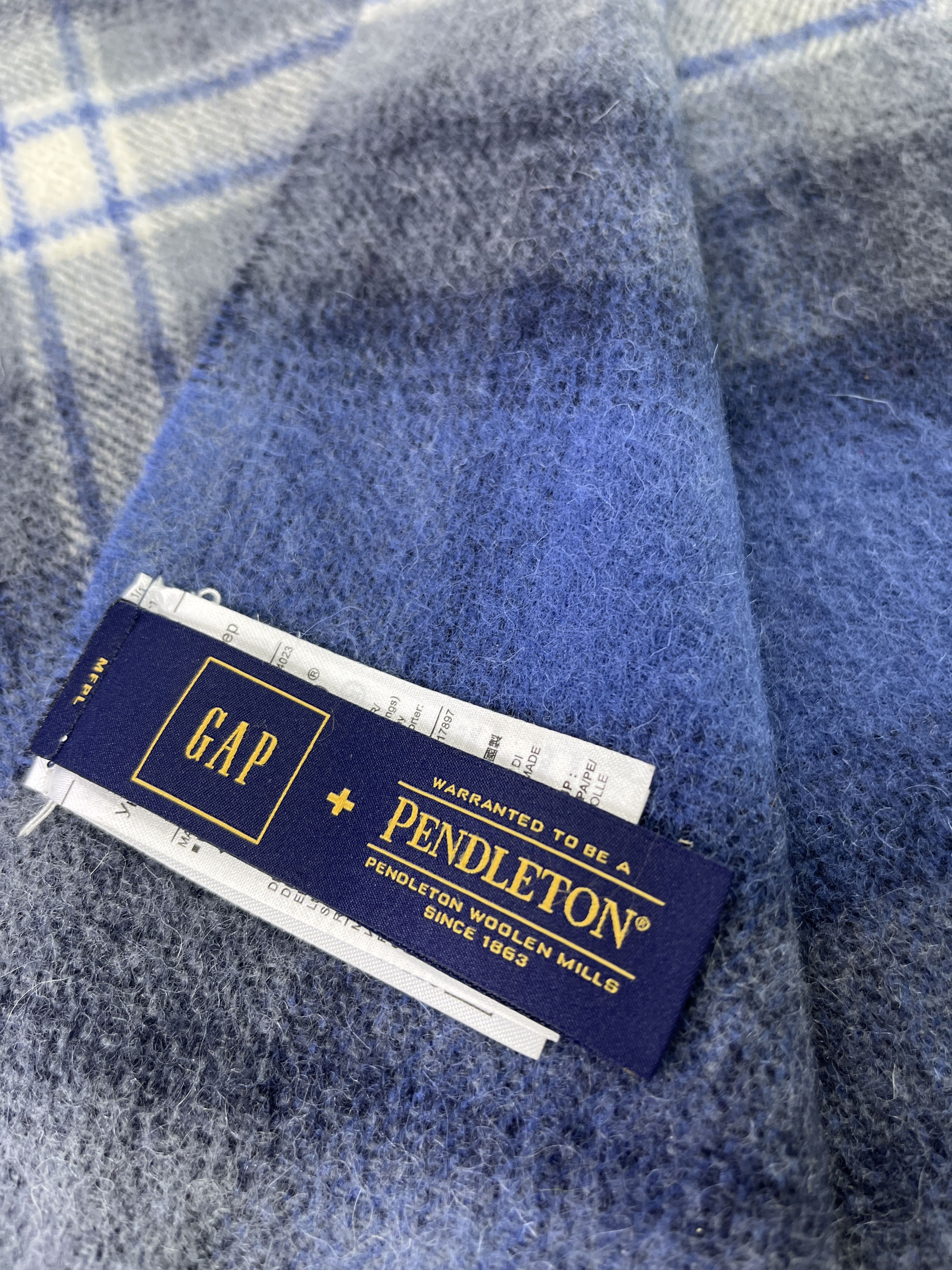 Gap × Pendleton × Vintage GAP + PENDLETON SCARVES / MUFFLER / NECKWEAR T359 Size ONE SIZE - 10 Thumbnail