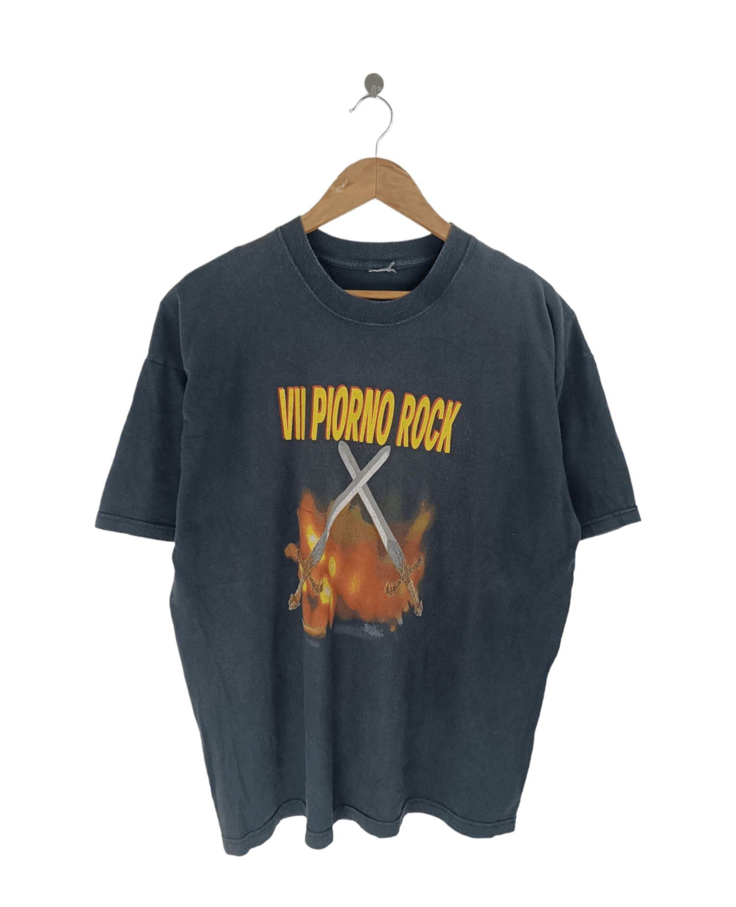 Vintage VINTAGE 2001 PIORNO VII ROCK FEST (saxon children of bodom) Size US L / EU 52-54 / 3 - 1 Thumbnail