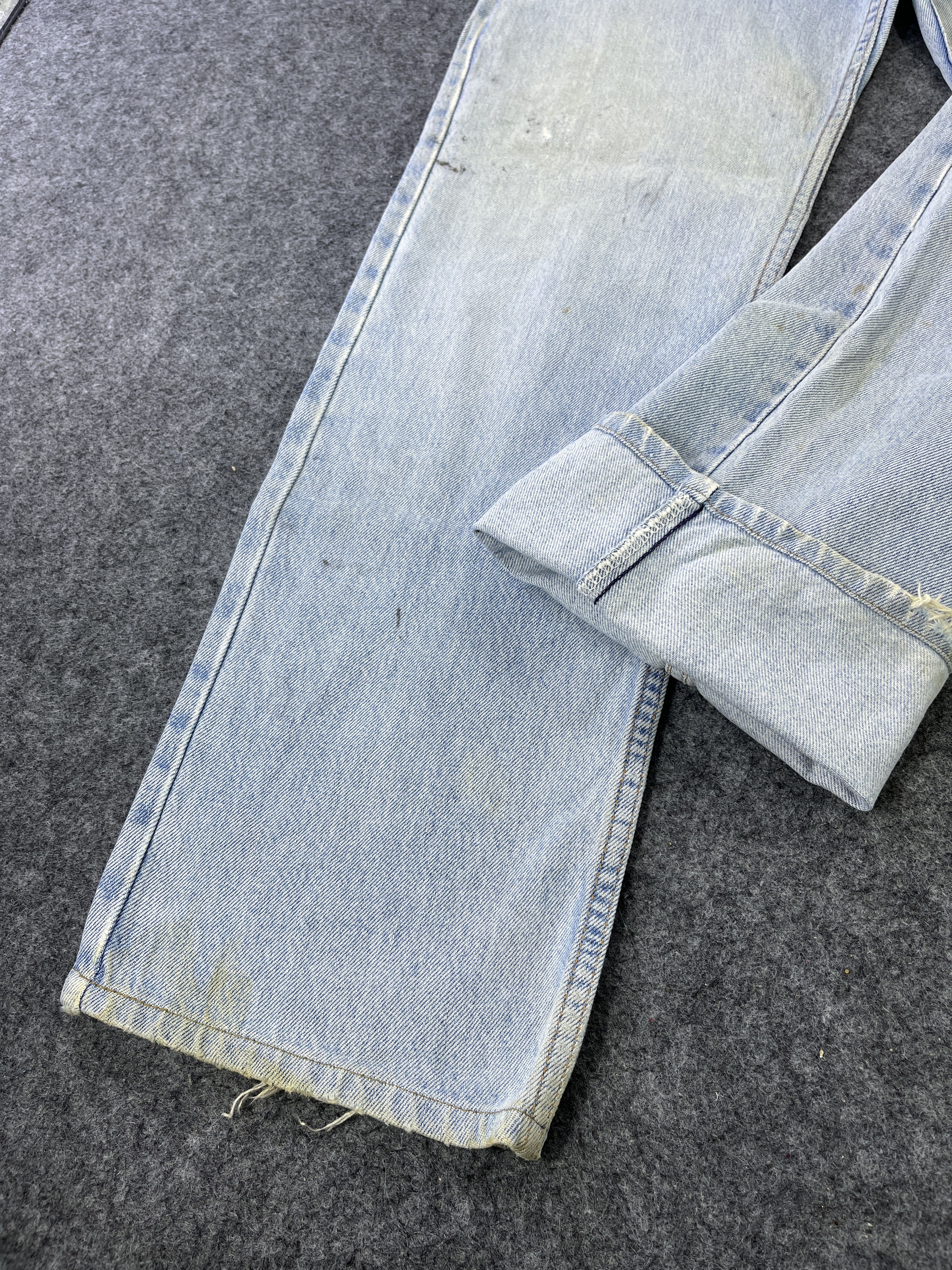 Levi's 90's Vintage Levis 607 Light Wash Jeans Orange Tabs - J785 Size US 30 / EU 46 - 11 Thumbnail