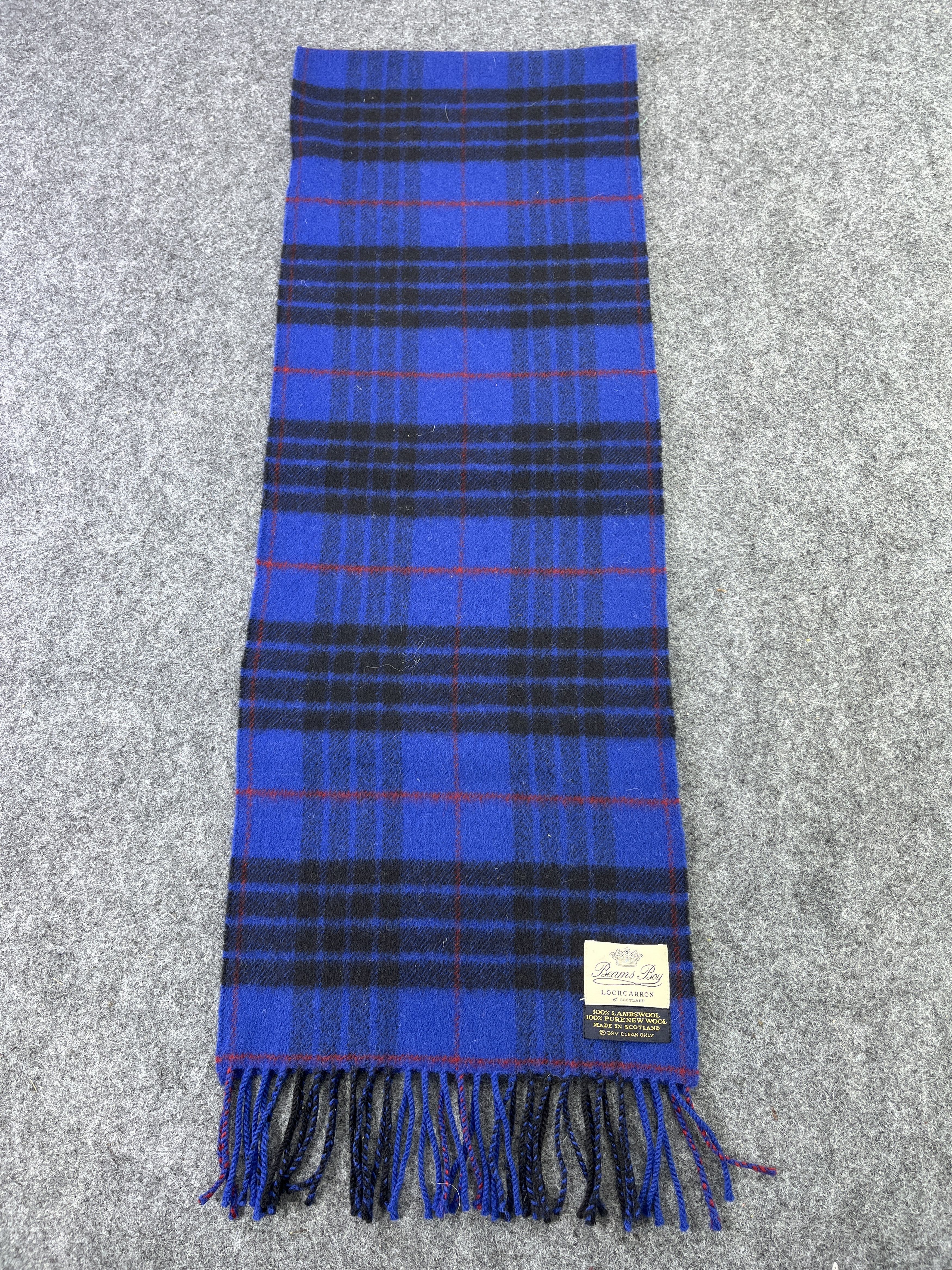 Beams Plus × Vintage BEAMS BOY LOCHCARRON SCARVES / MUFFLER / NECKWEAR T355 Size ONE SIZE - 2 Thumbnail