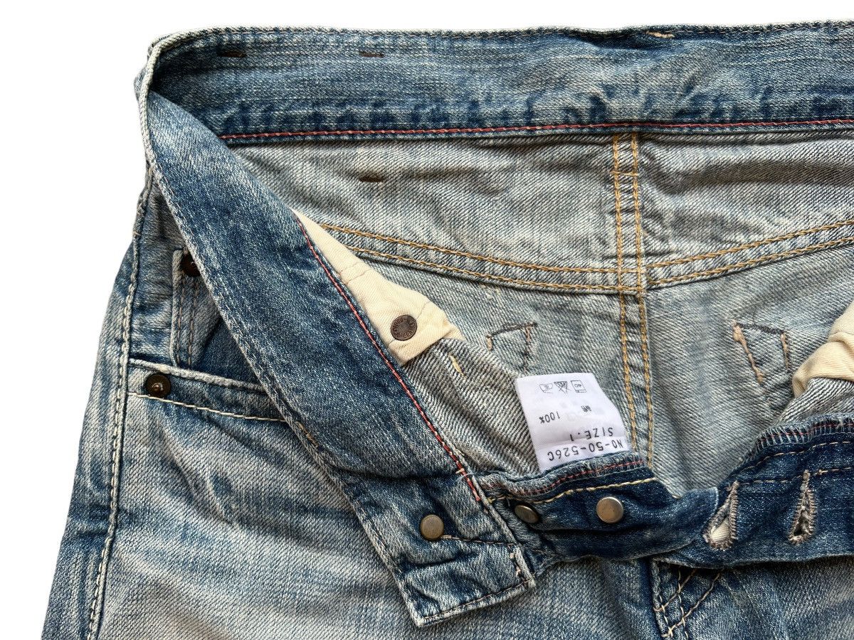 OMNIGOD Vtg Omnigod Japan Spellbound Selvedge Distressed Jeans 29x31 Size US 30 / EU 46 - 13 Thumbnail