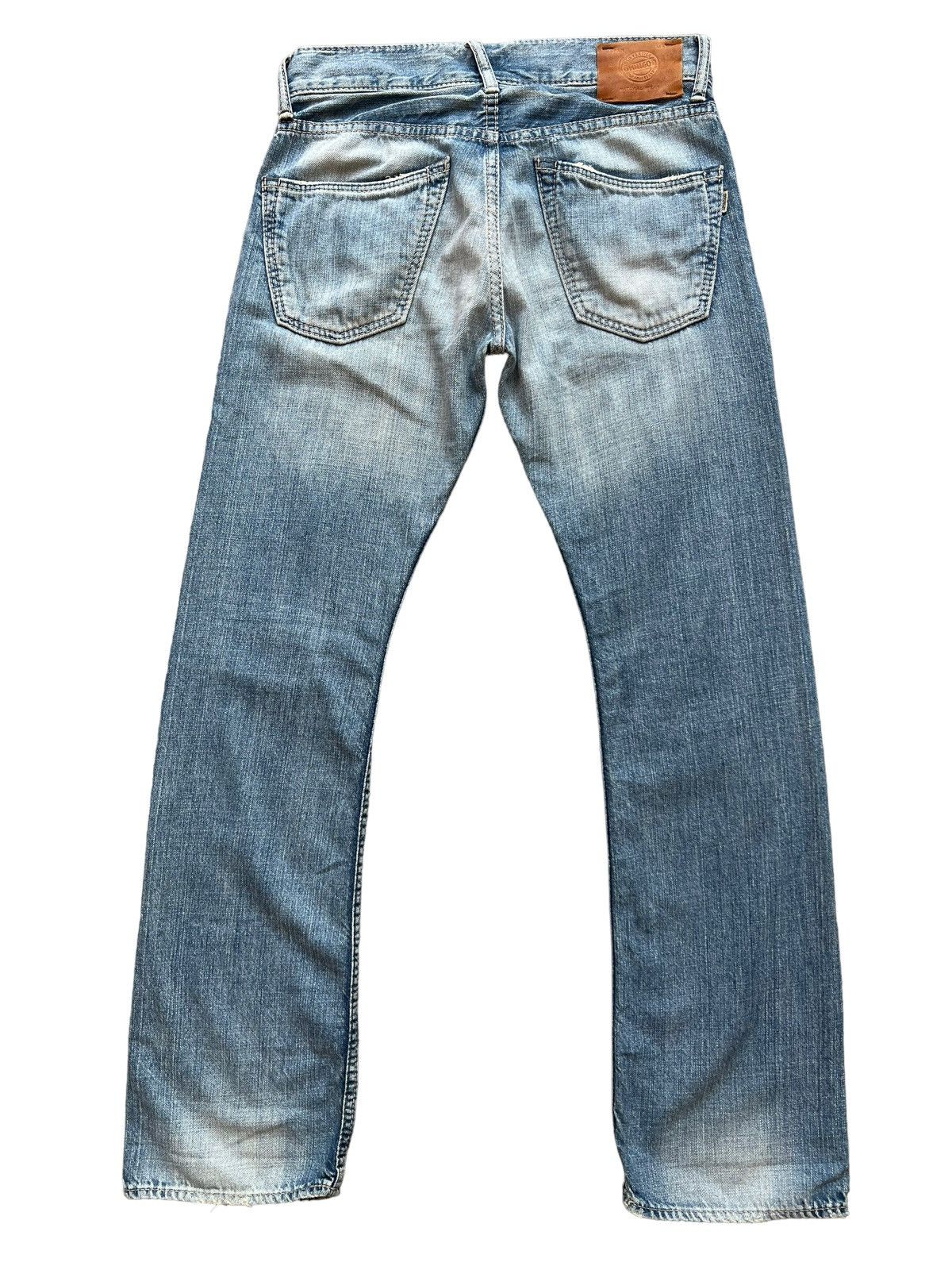 OMNIGOD Vtg Omnigod Japan Spellbound Selvedge Distressed Jeans 29x31 Size US 30 / EU 46 - 3 Thumbnail