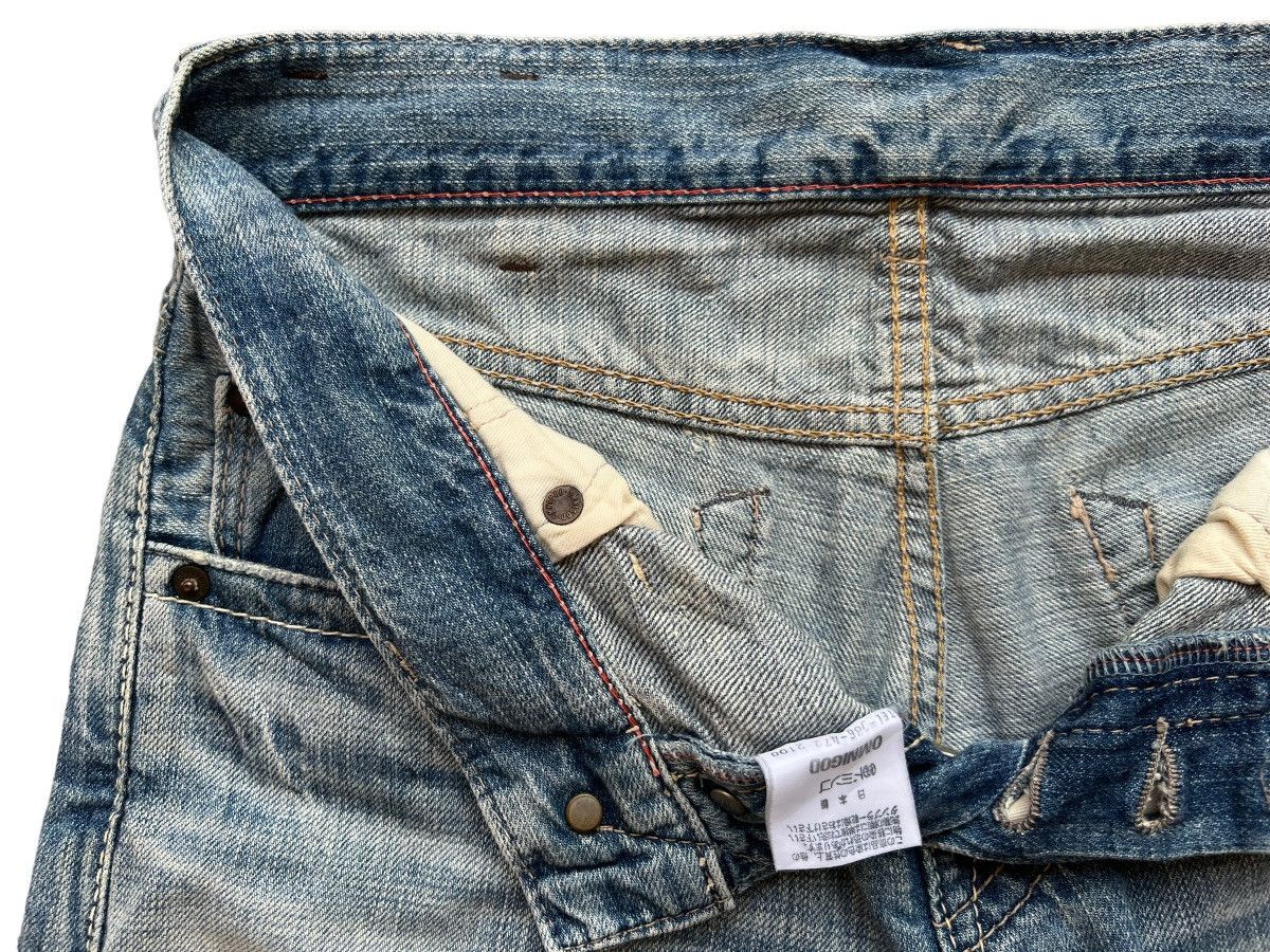 OMNIGOD Vtg Omnigod Japan Spellbound Selvedge Distressed Jeans 29x31 Size US 30 / EU 46 - 14 Thumbnail