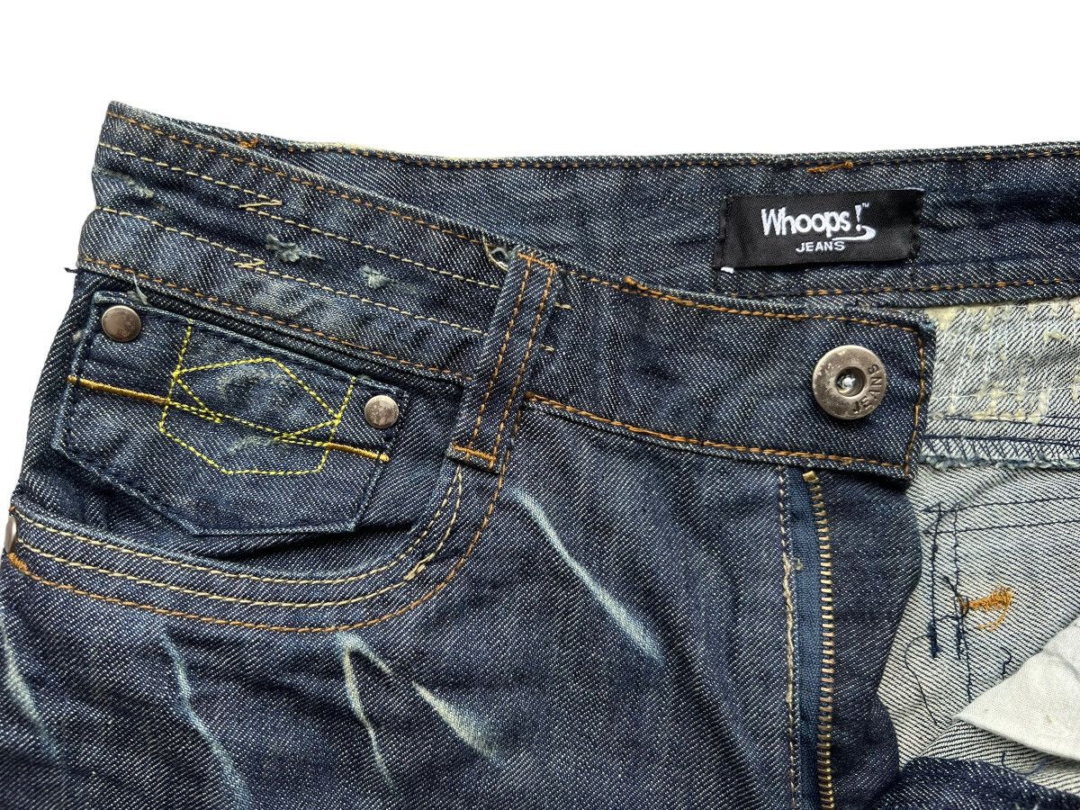 Japanese Brand Whoops Japanese Brand Distressed Denim Jeans Size US 30 / EU 46 - 10 Thumbnail