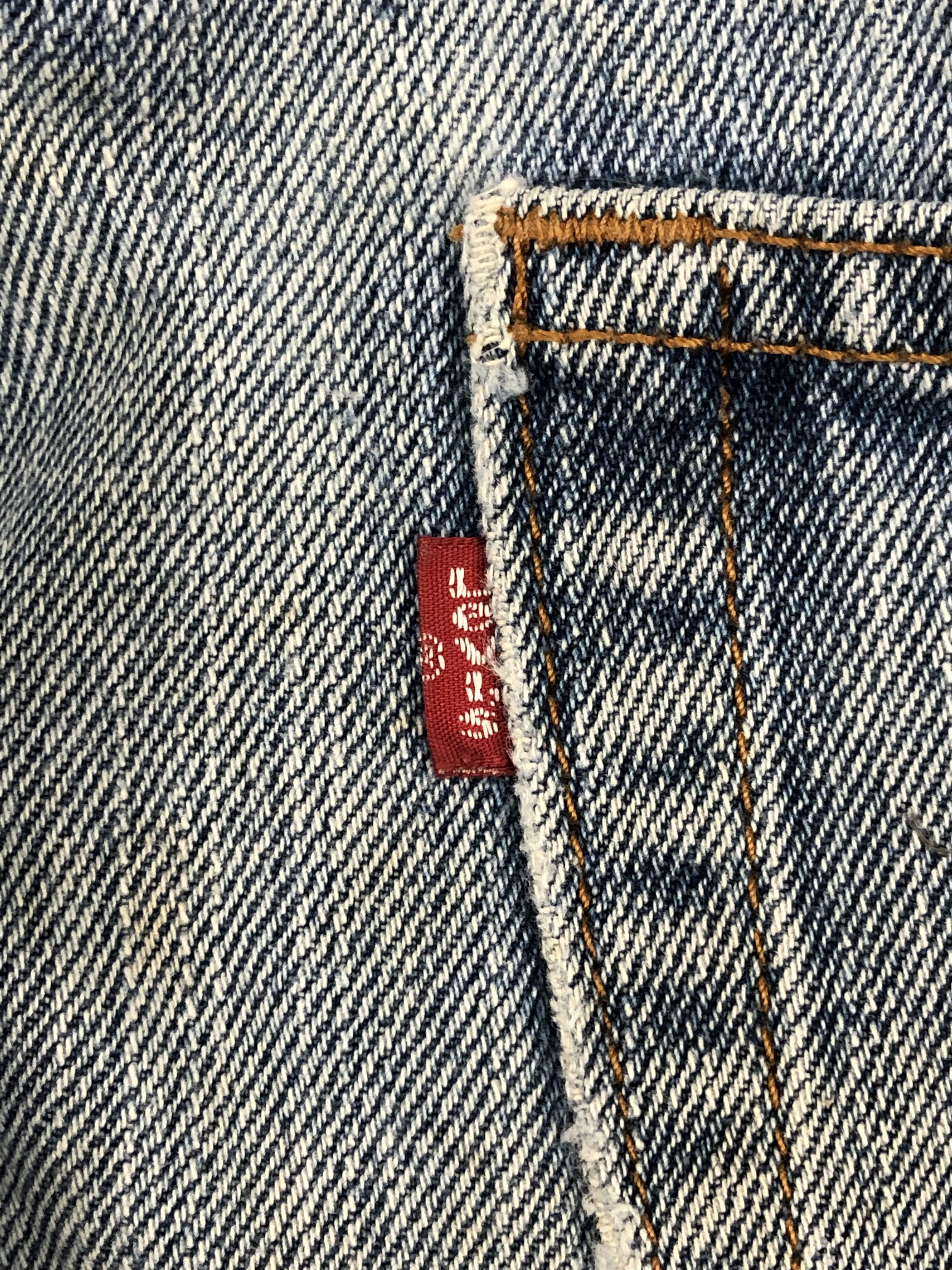 Levi's × Vintage Vintage Levis 505 Faded Blue Jeans Size US 41 - 6 Thumbnail