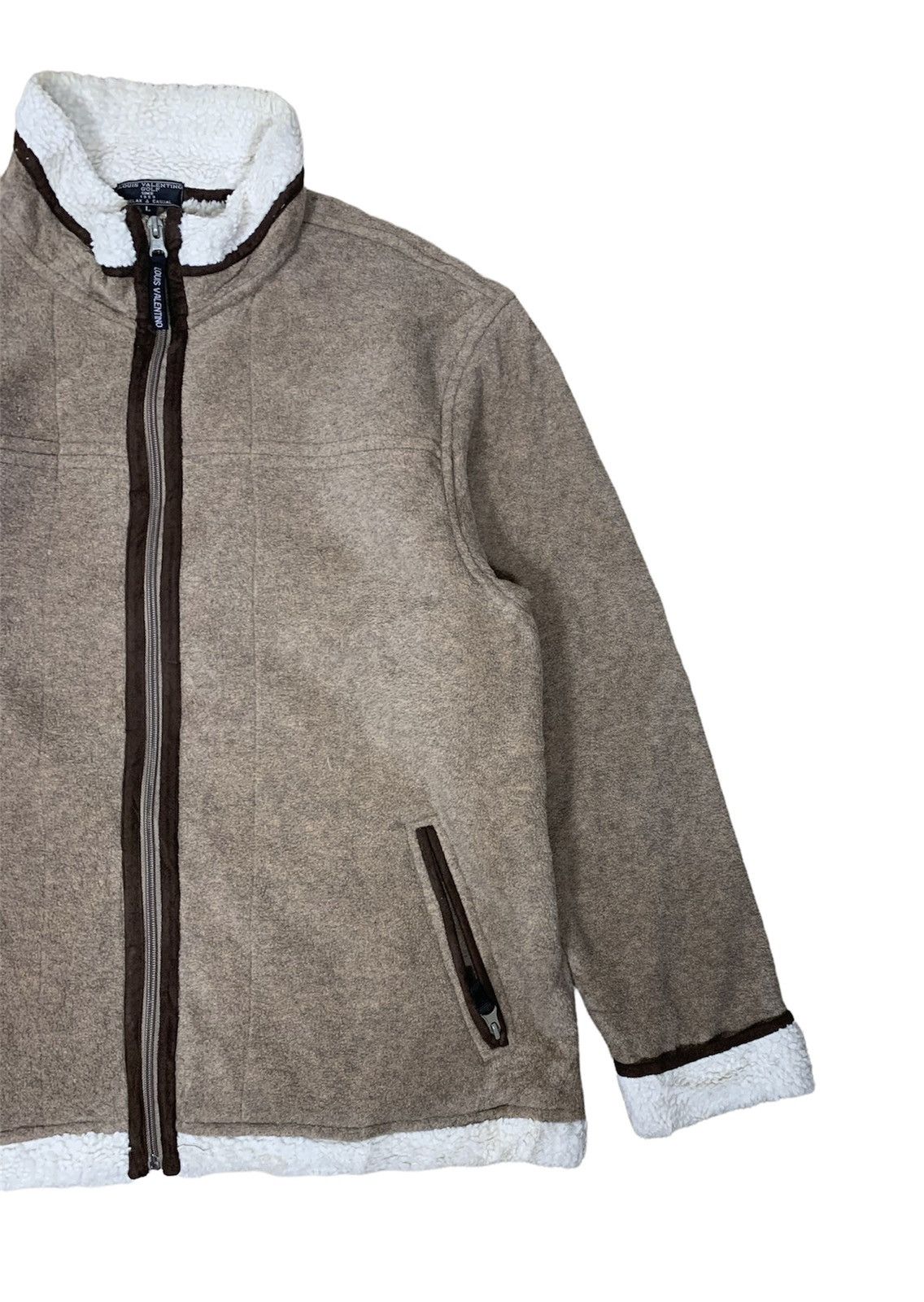 Japanese Brand × Valentino Archival Louis Valentino Golf Fleece Jacket Size US L / EU 52-54 / 3 - 3 Thumbnail