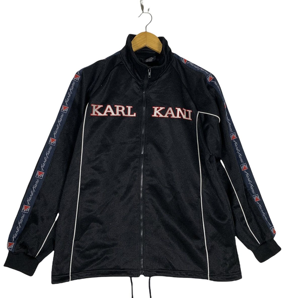 Karl Kani Vintage Karl Kani Sweater Zipper Hip Hop Size US M / EU 48-50 / 2 - 2 Thumbnail