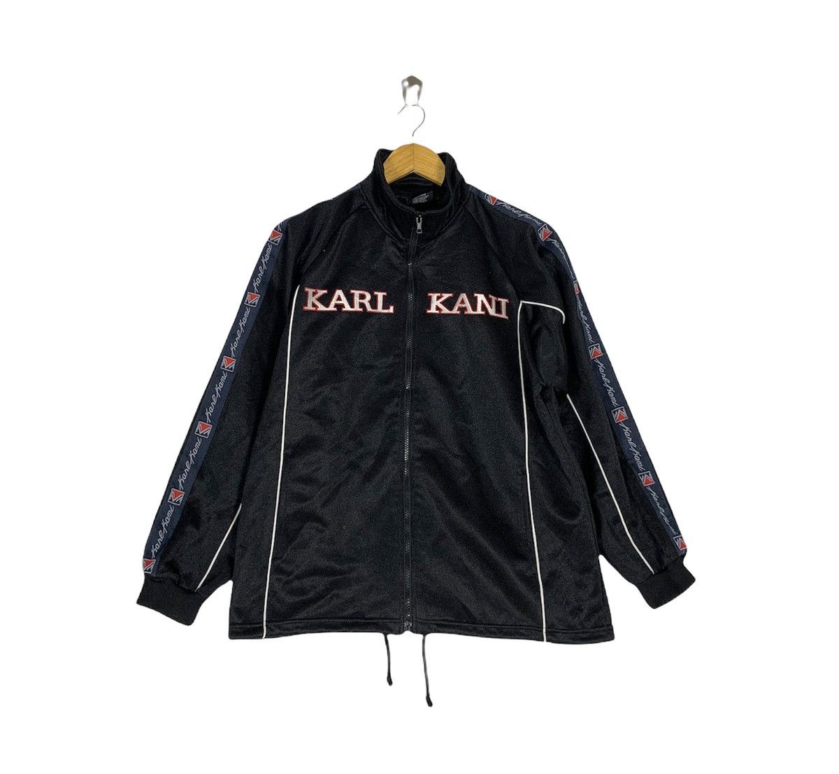 Karl Kani Vintage Karl Kani Sweater Zipper Hip Hop Size US M / EU 48-50 / 2 - 1 Thumbnail
