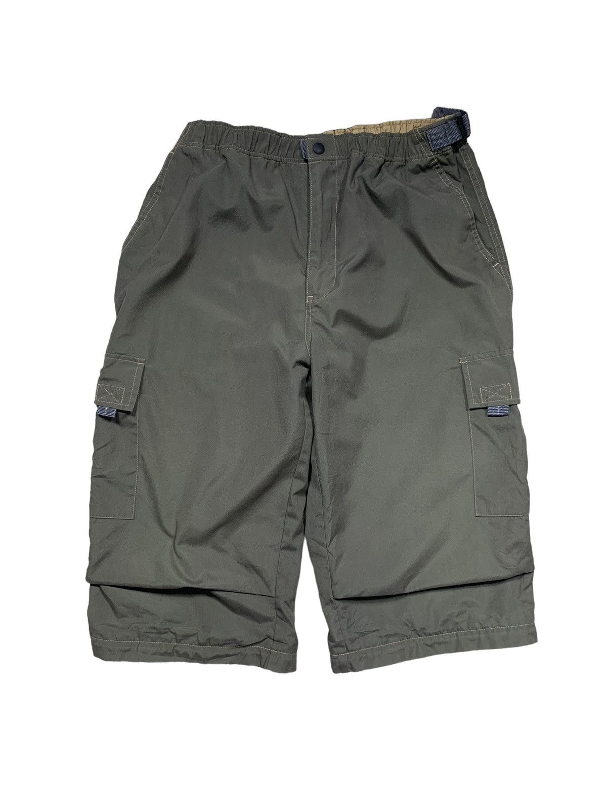 Japanese Brand Japanese Brand Shorts Cargo Pants Adjustable Waist Size US 32 / EU 48 - 4 Thumbnail