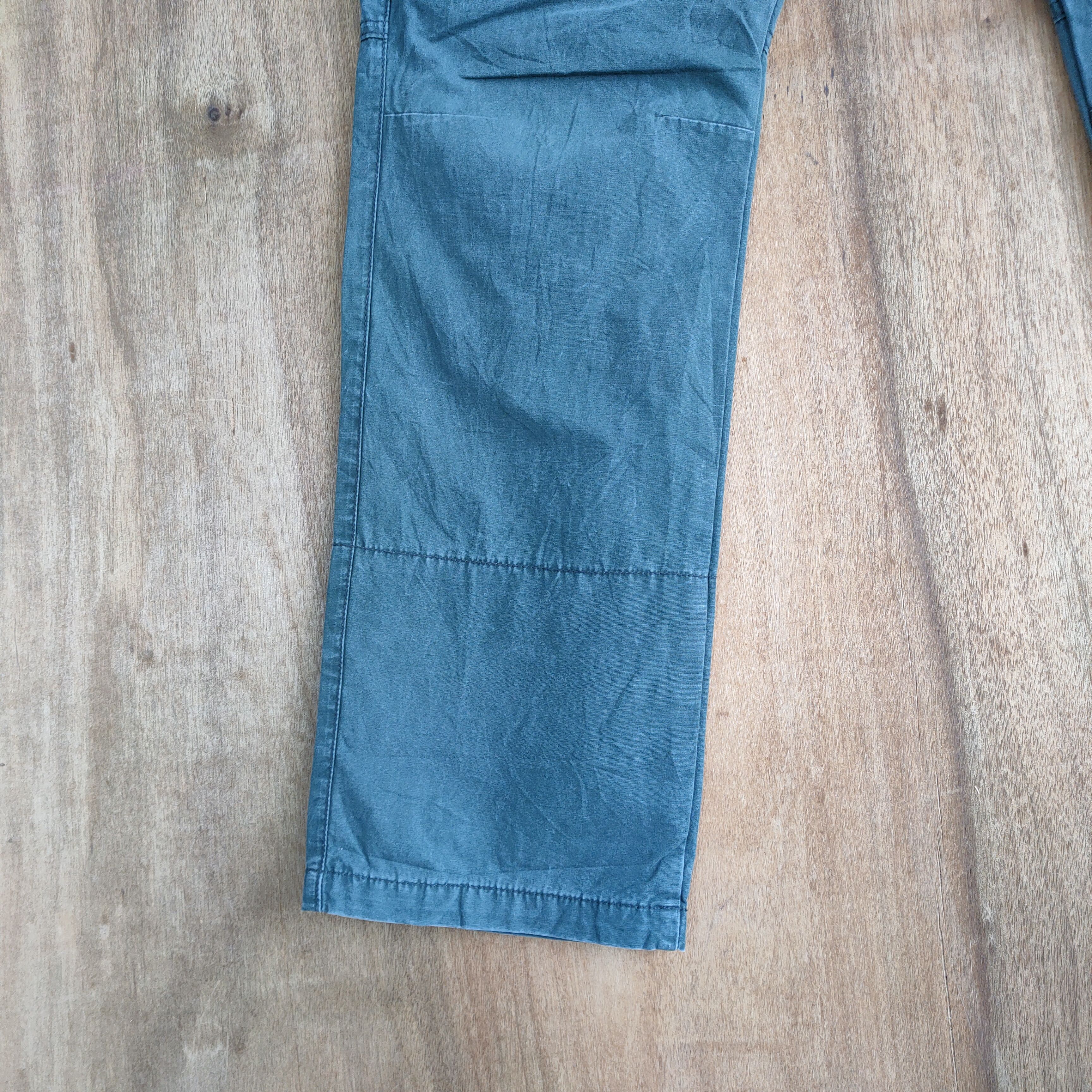 Japanese Brand VINTAGE BULL GREEN SUSPENDER CARGO PANTS Size US 32 / EU 48 - 9 Thumbnail