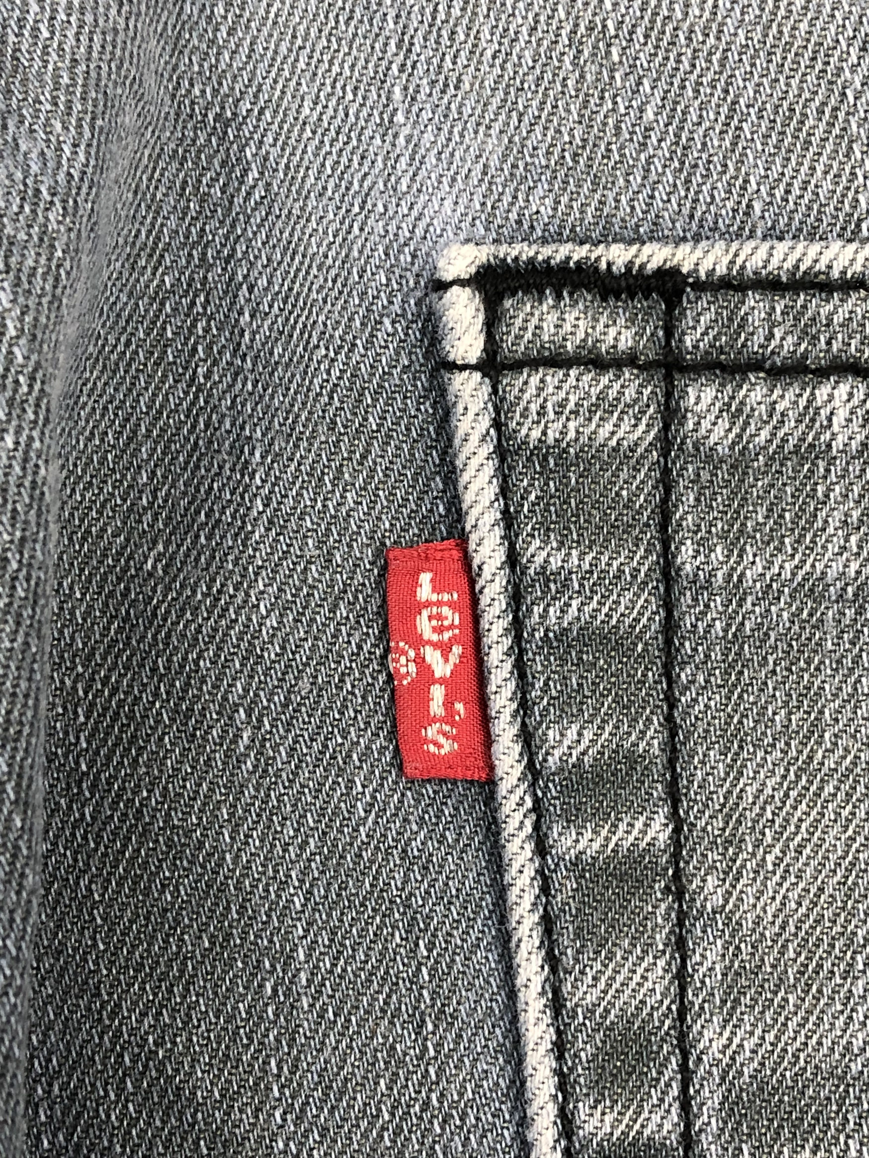 Levi's × Vintage Vintage Levis 511 Faded Blue Jeans Size US 33 - 6 Thumbnail