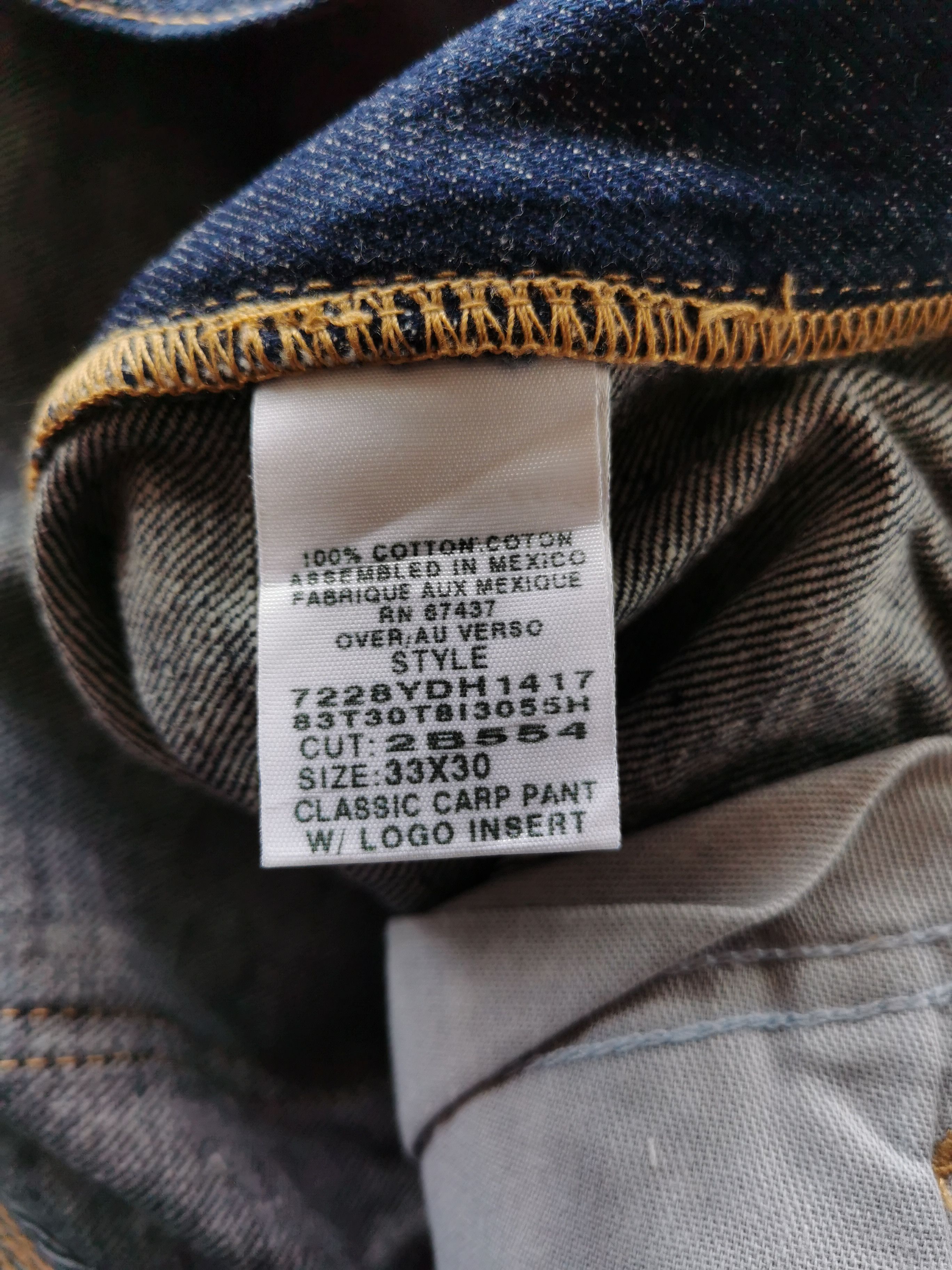 RRL Ralph Lauren Vintage Polo Ralph Lauren Classic Carp Jeans Size US 34 / EU 50 - 2 Thumbnail