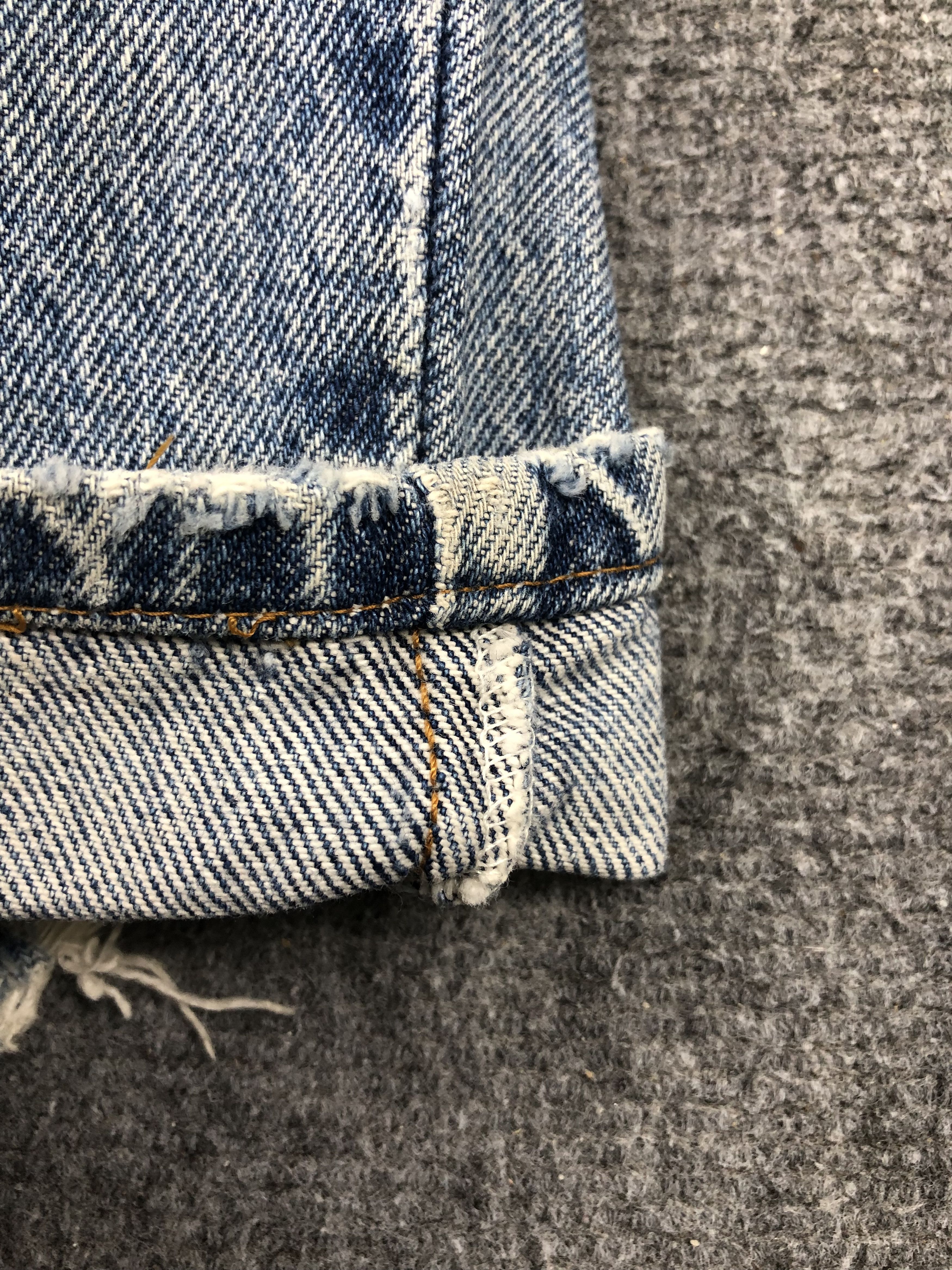 Levi's Vintage 90s Levis 550 Orange Tab Jeans DP1595 Size US 35 - 12 Thumbnail