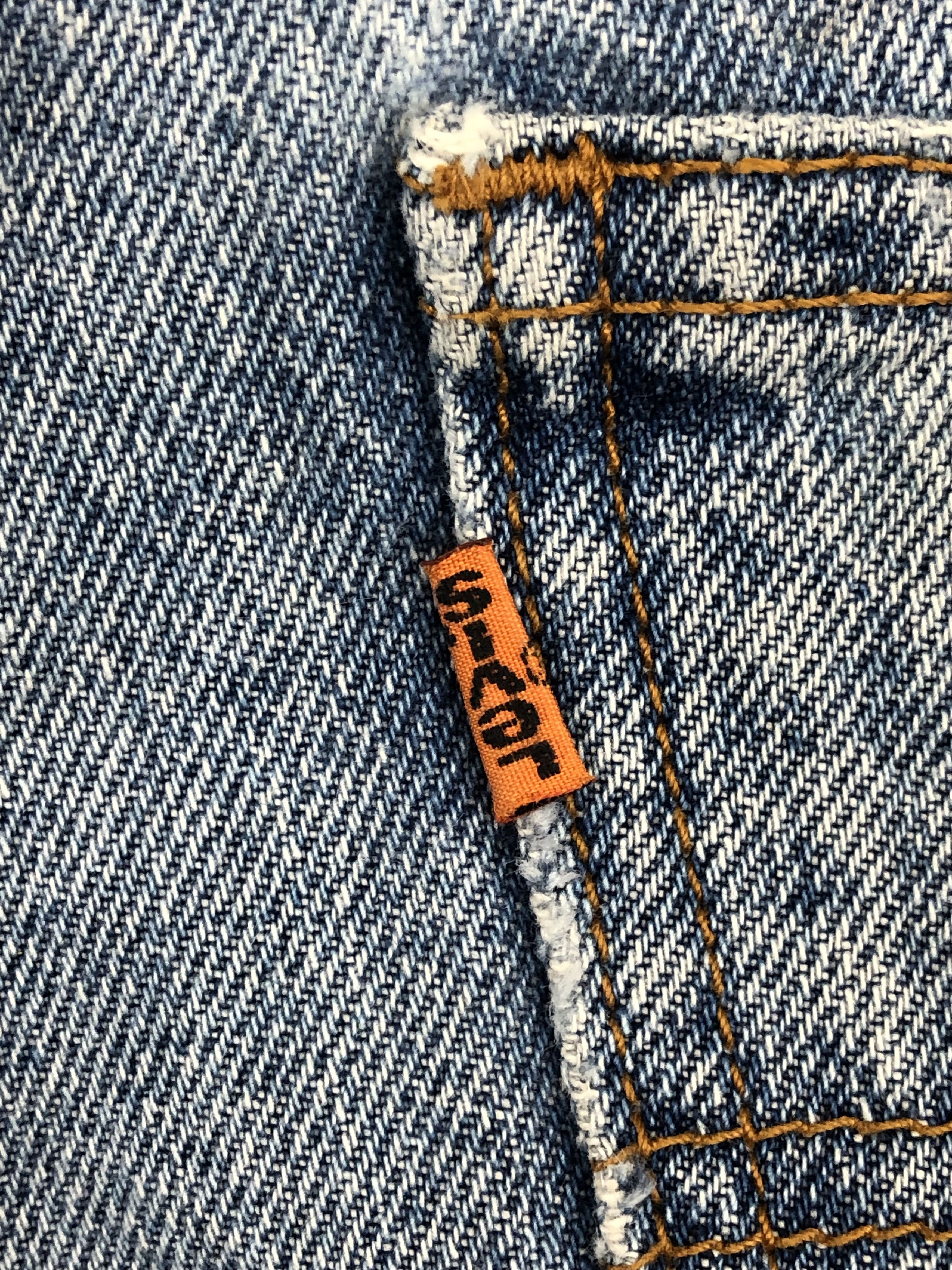 Levi's Vintage 90s Levis 550 Orange Tab Jeans DP1595 Size US 35 - 6 Thumbnail