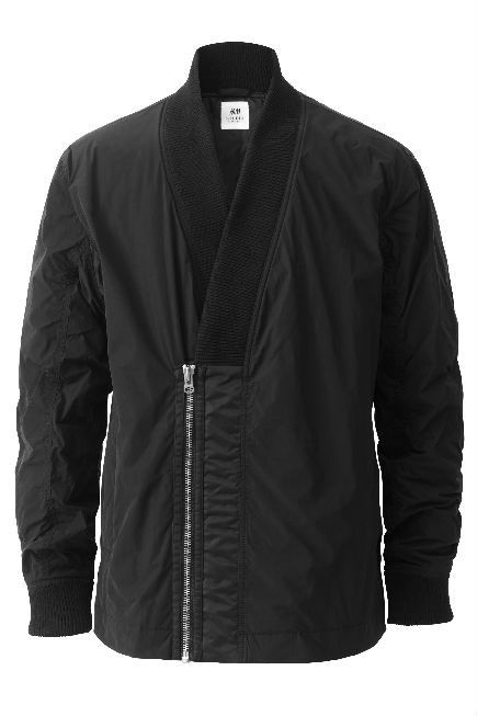 00s comme ca ism Gimmick Leather m65 military Jacket archive