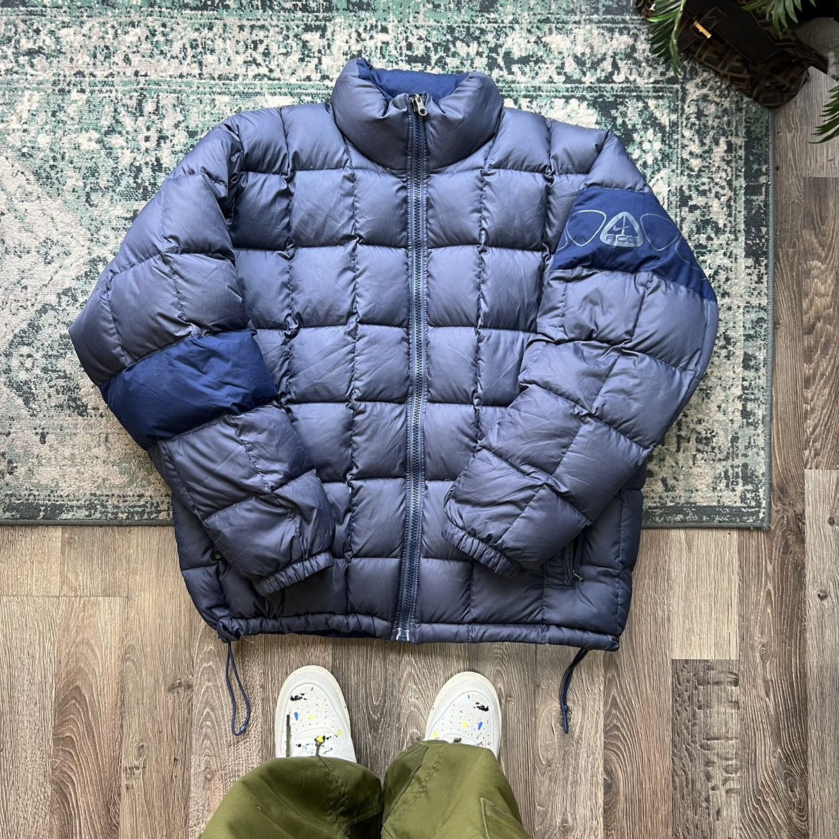 Vintage Nike ACG puffer jacket reversible 1990s