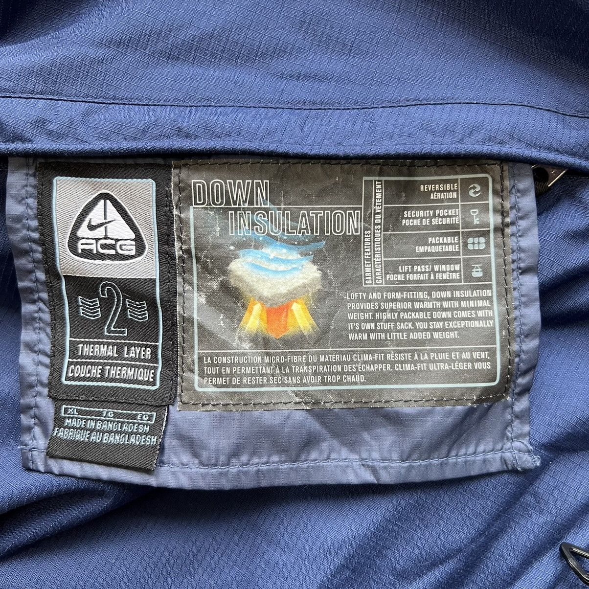 Vintage Nike ACG jacket reversible vintage Size US XL / EU 56 / 4 - 7 Thumbnail