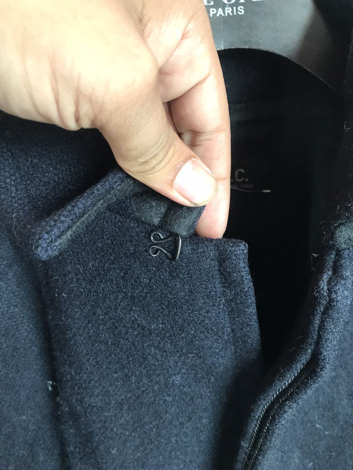 A.P.C. ‼️APC RUE DE FLEURUS PARIS WOOL JACKET MADE IN FRANCE Size S / US 4 / IT 40 - 4 Thumbnail