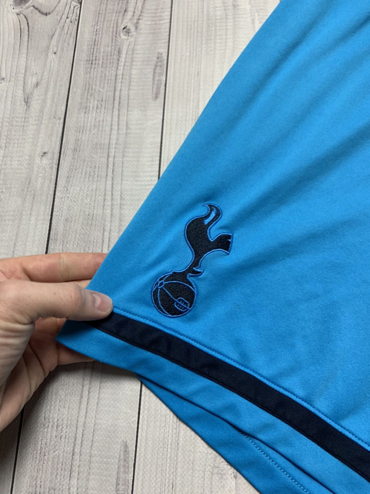 Under Armour × Vintage Soccer shorts Tottenham spurs blue away rare under armour Size US 30 / EU 46 - 2 Thumbnail