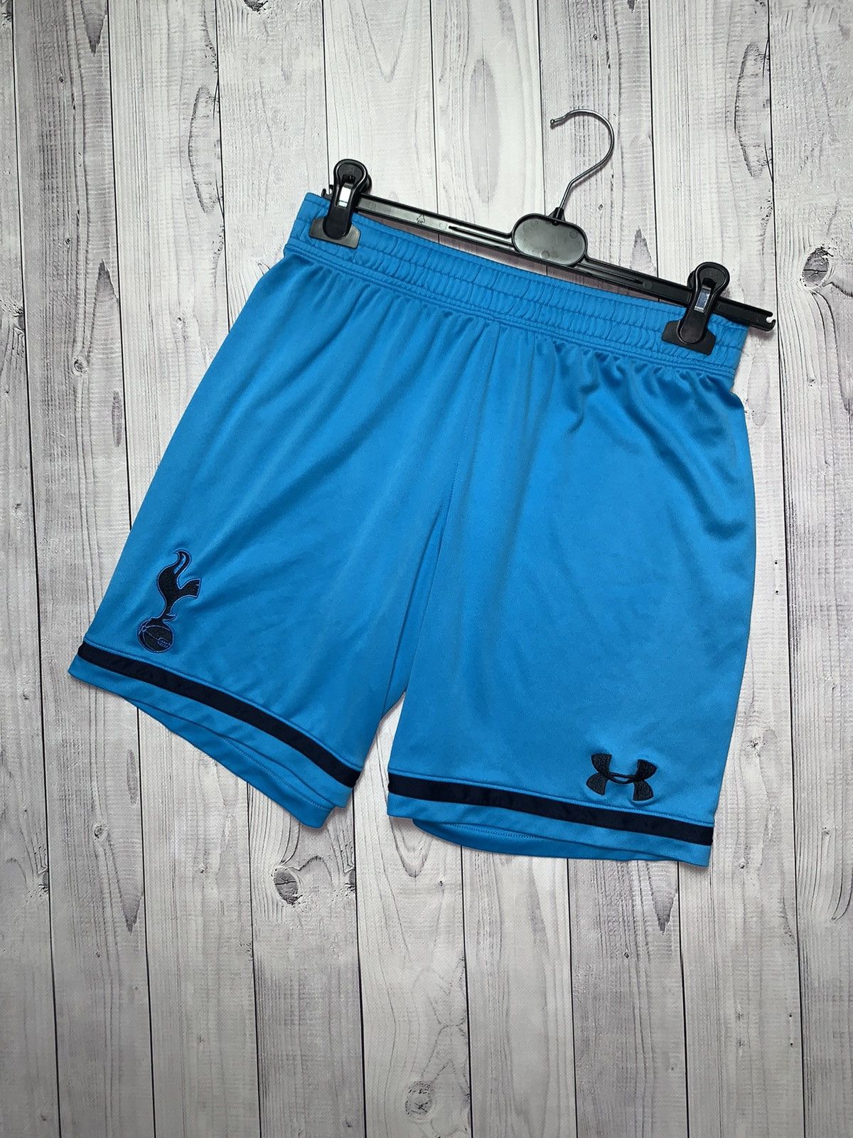 Under Armour × Vintage Soccer shorts Tottenham spurs blue away rare under armour Size US 30 / EU 46 - 1 Thumbnail