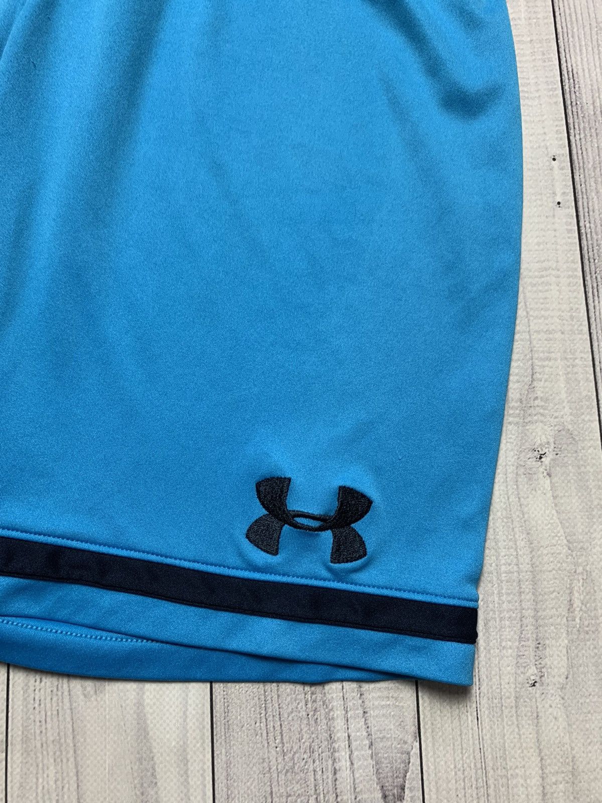 Under Armour × Vintage Soccer shorts Tottenham spurs blue away rare under armour Size US 30 / EU 46 - 3 Thumbnail