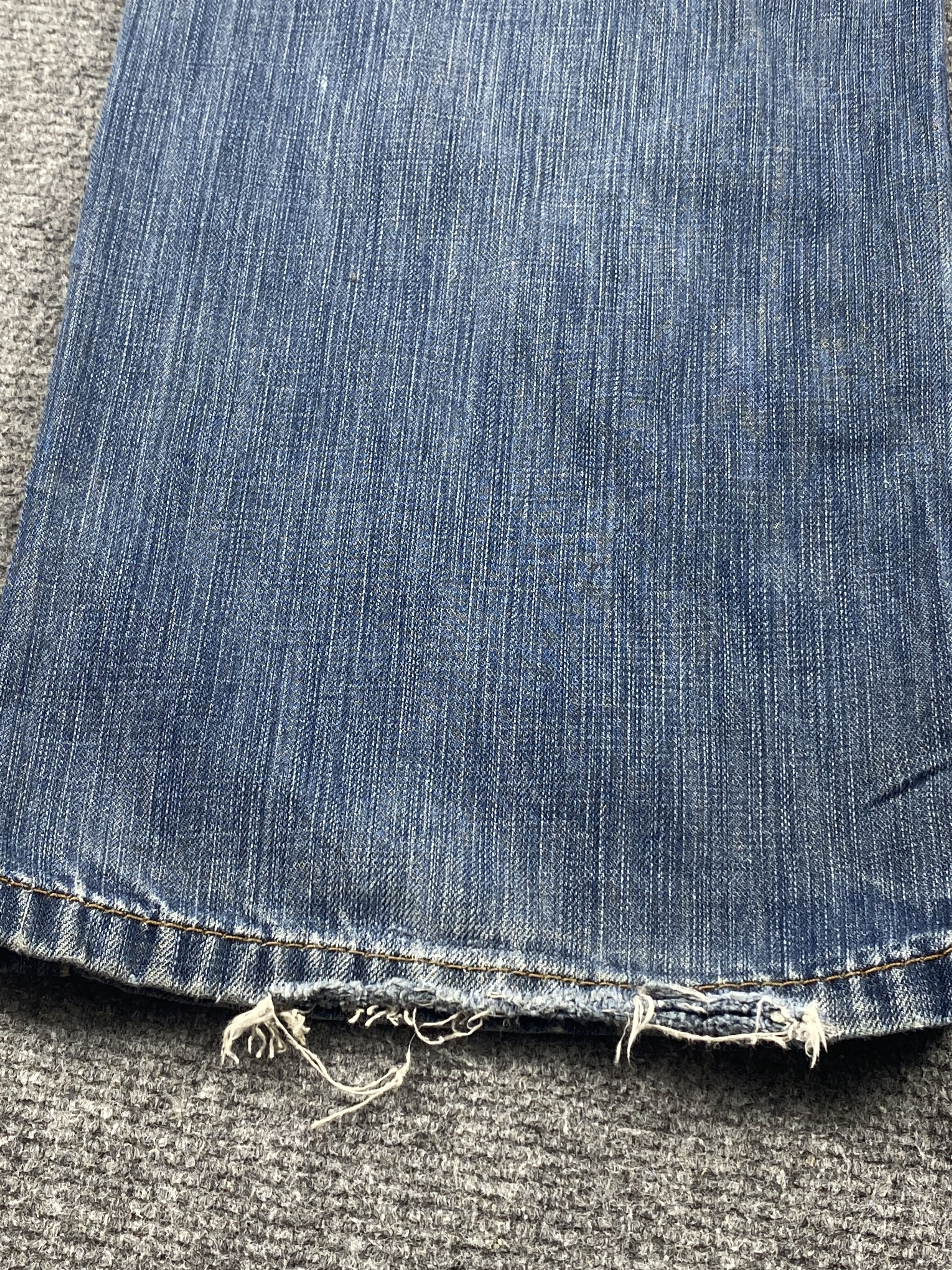 Levi's Vintage Distressed Levis 514 Faded Blue Jeans Size US 32 / EU 48 - 16 Thumbnail