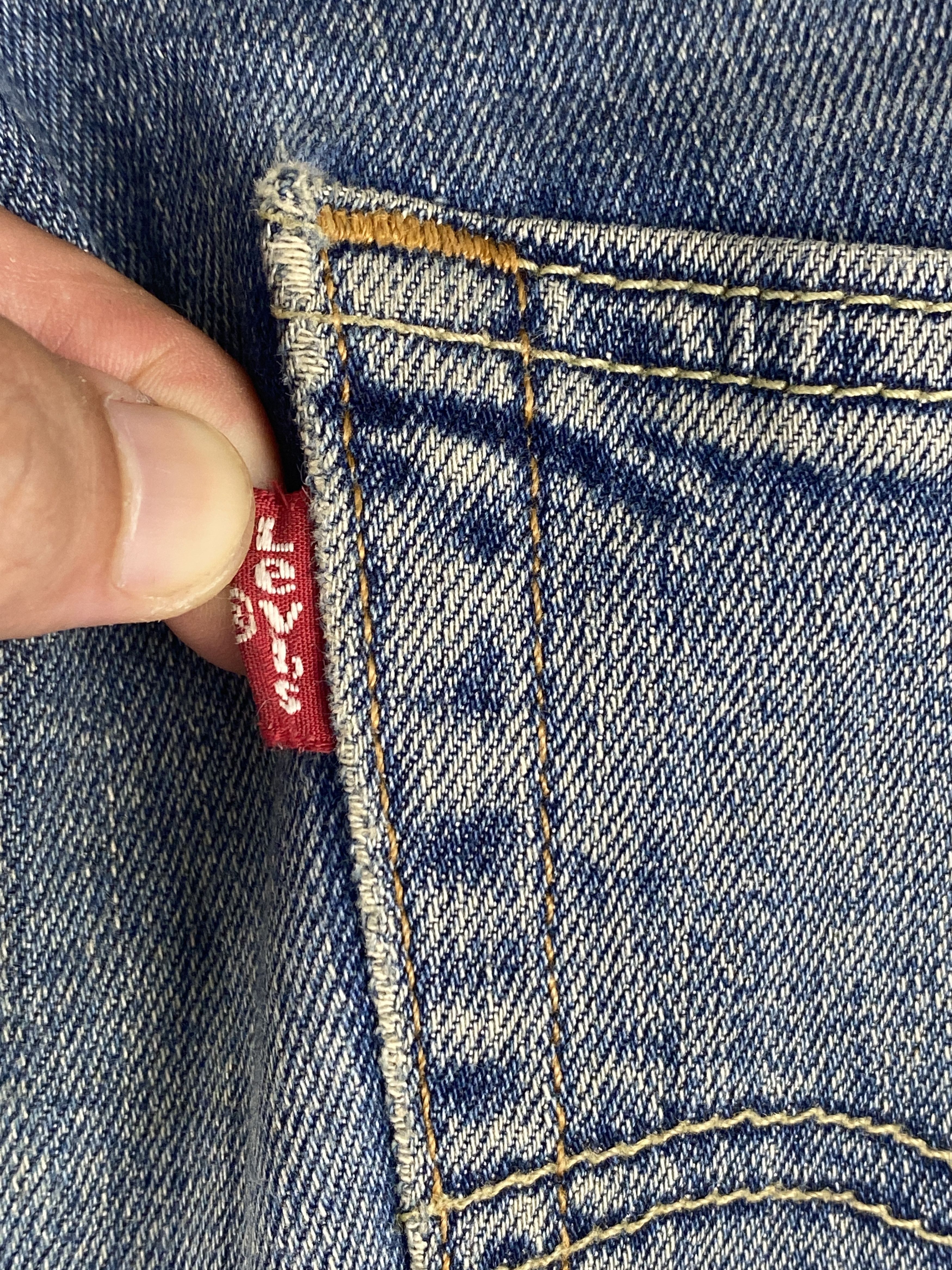 Levi's Vintage Levis 511 Faded Blue Jeans 33x33 S0003 Size US 33 - 6 Thumbnail