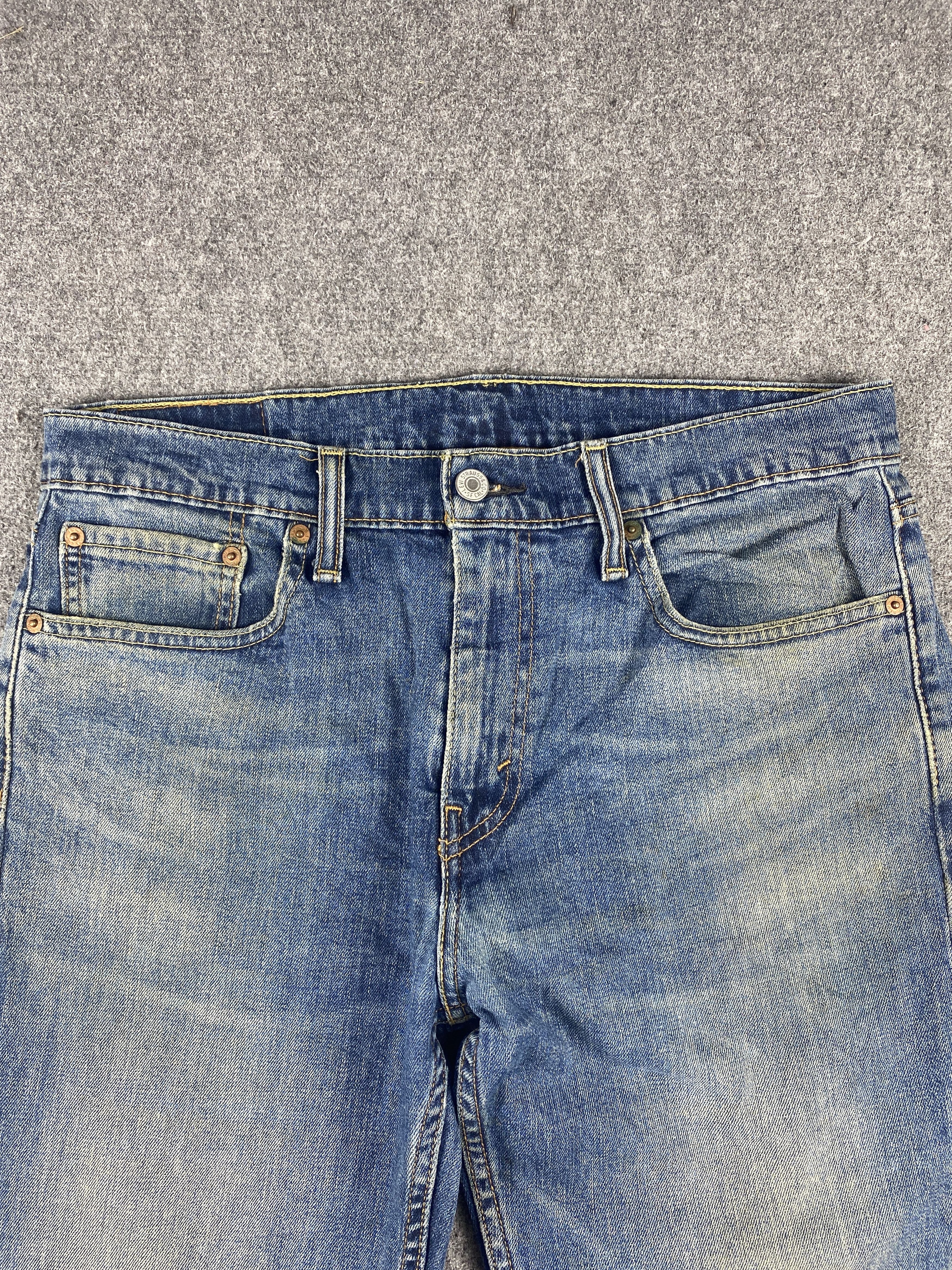 Levi's Vintage Levis 511 Faded Blue Jeans 33x33 S0003 Size US 33 - 2 Thumbnail