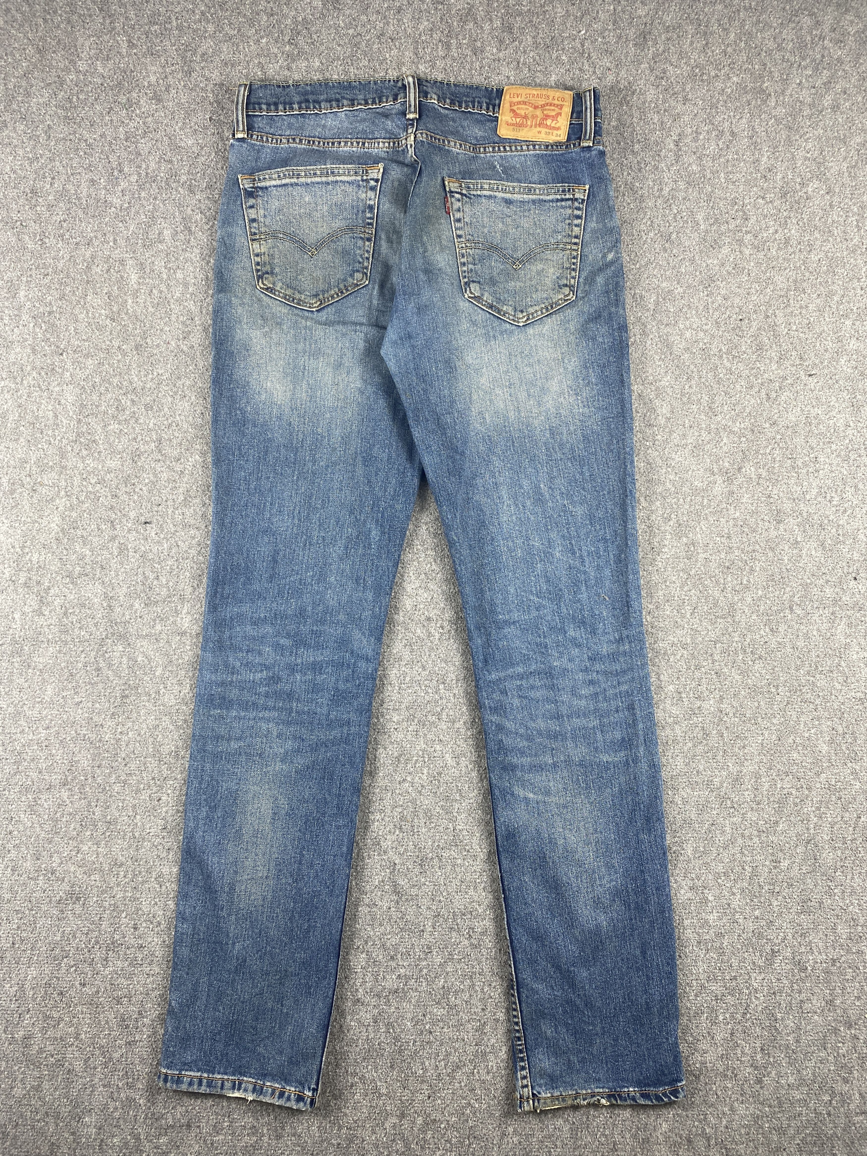Levi's Vintage Levis 511 Faded Blue Jeans 33x33 S0003 Size US 33 - 3 Thumbnail