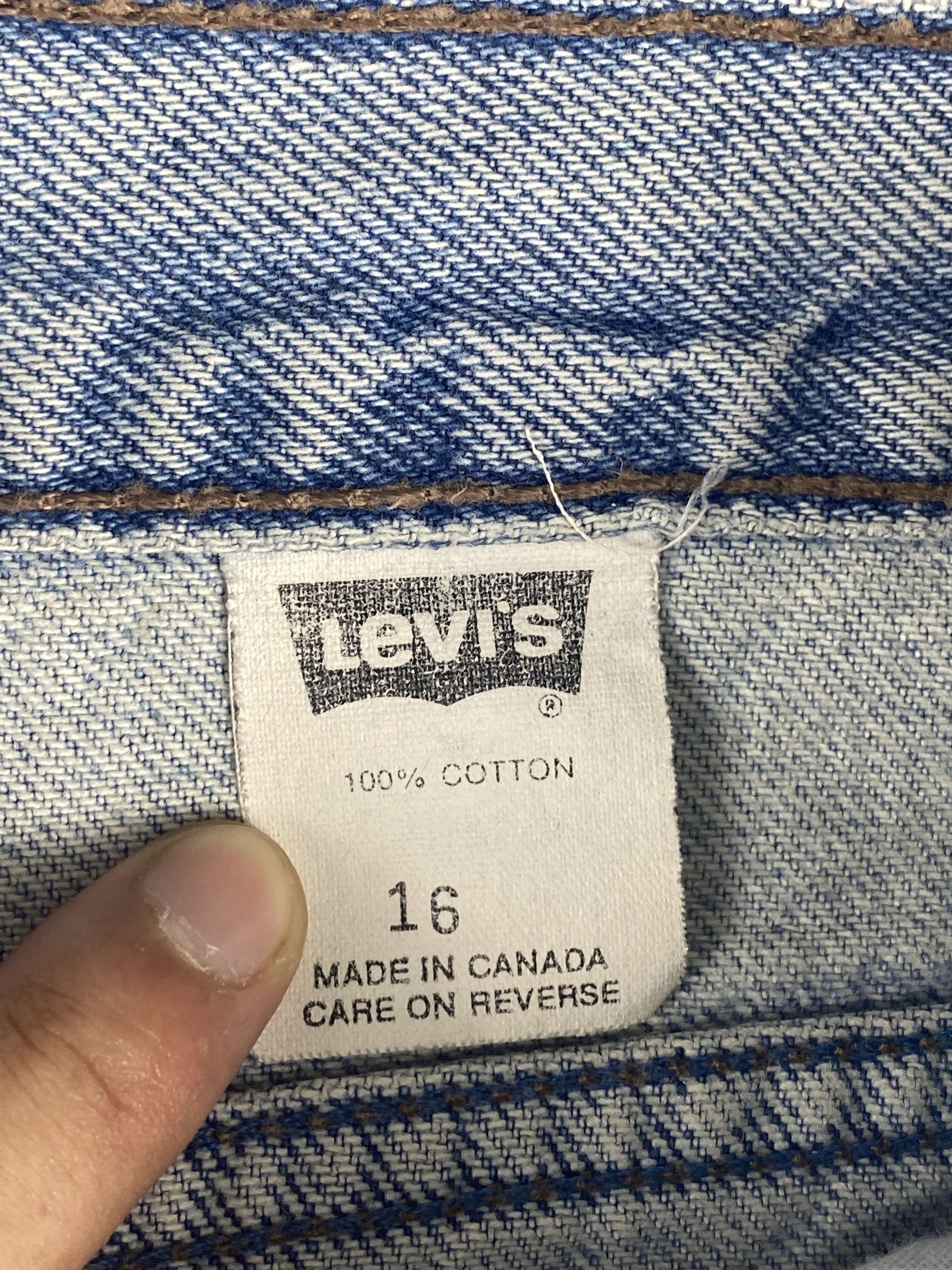 Levi's Vintage 90s Levis 900 Series Light Wash Jeans S0007 Size US 33 - 7 Thumbnail