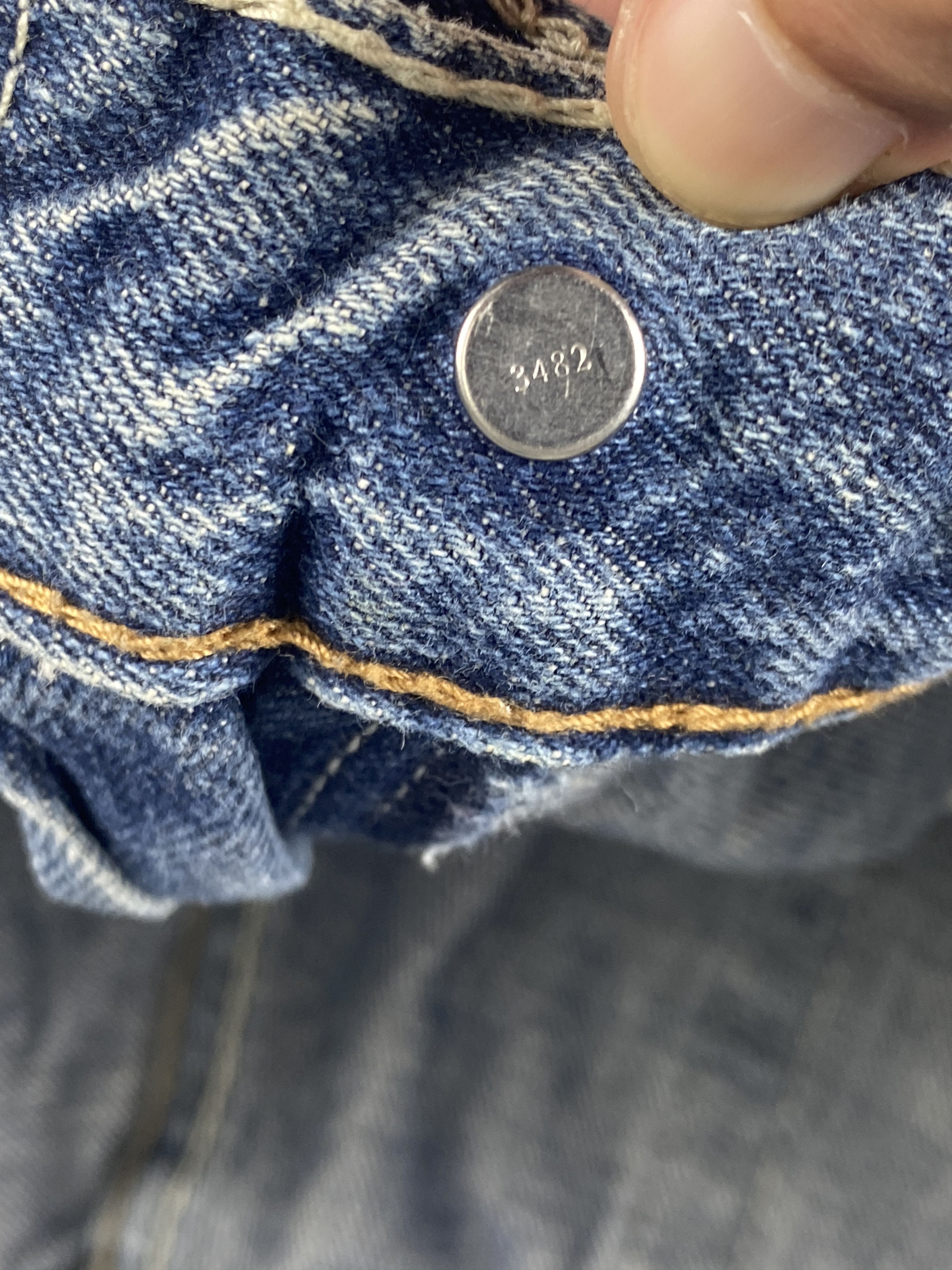 Levi's Vintage Levis 514 Faded Blue Jeans 34x33 S0006 Size US 34 / EU 50 - 10 Thumbnail