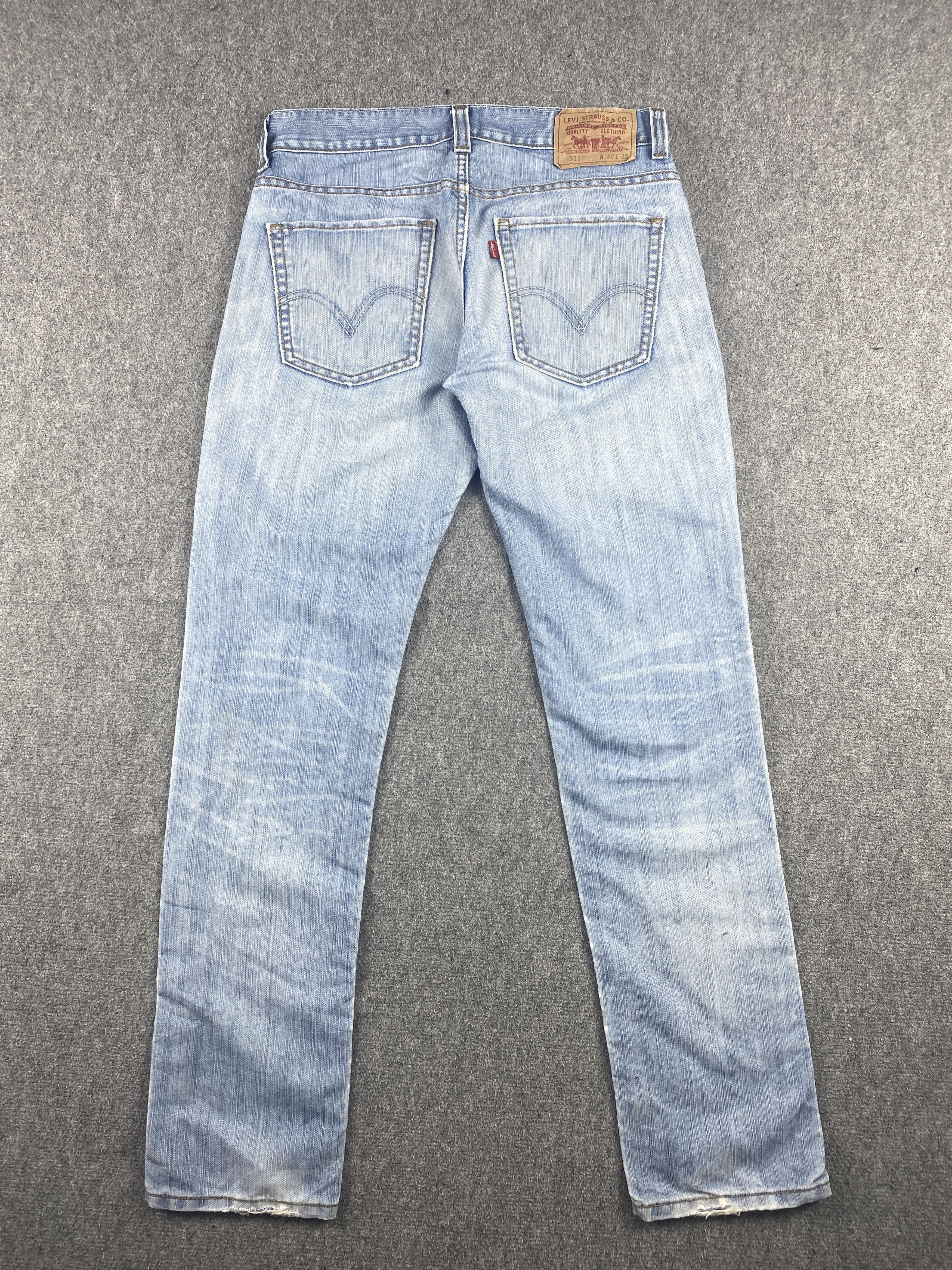 Levi's Vintage Levis 511 Light Wash Jeans 32x32 S0008 Size US 32 / EU 48 - 3 Thumbnail