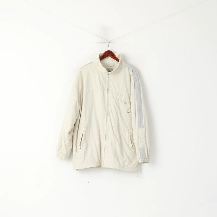 Vintage Head Men L Jacket Beige Vintage Fleece Lined Top 8109 Size US L / EU 52-54 / 3 - 2 Thumbnail