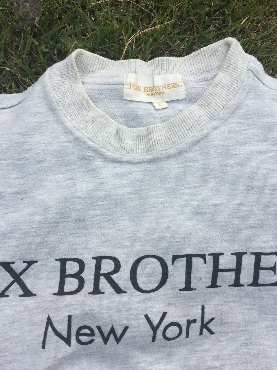 Vintage Vintage Fox Brothers New York Sweatshirt Size M / US 6-8 / IT 42-44 - 2 Thumbnail