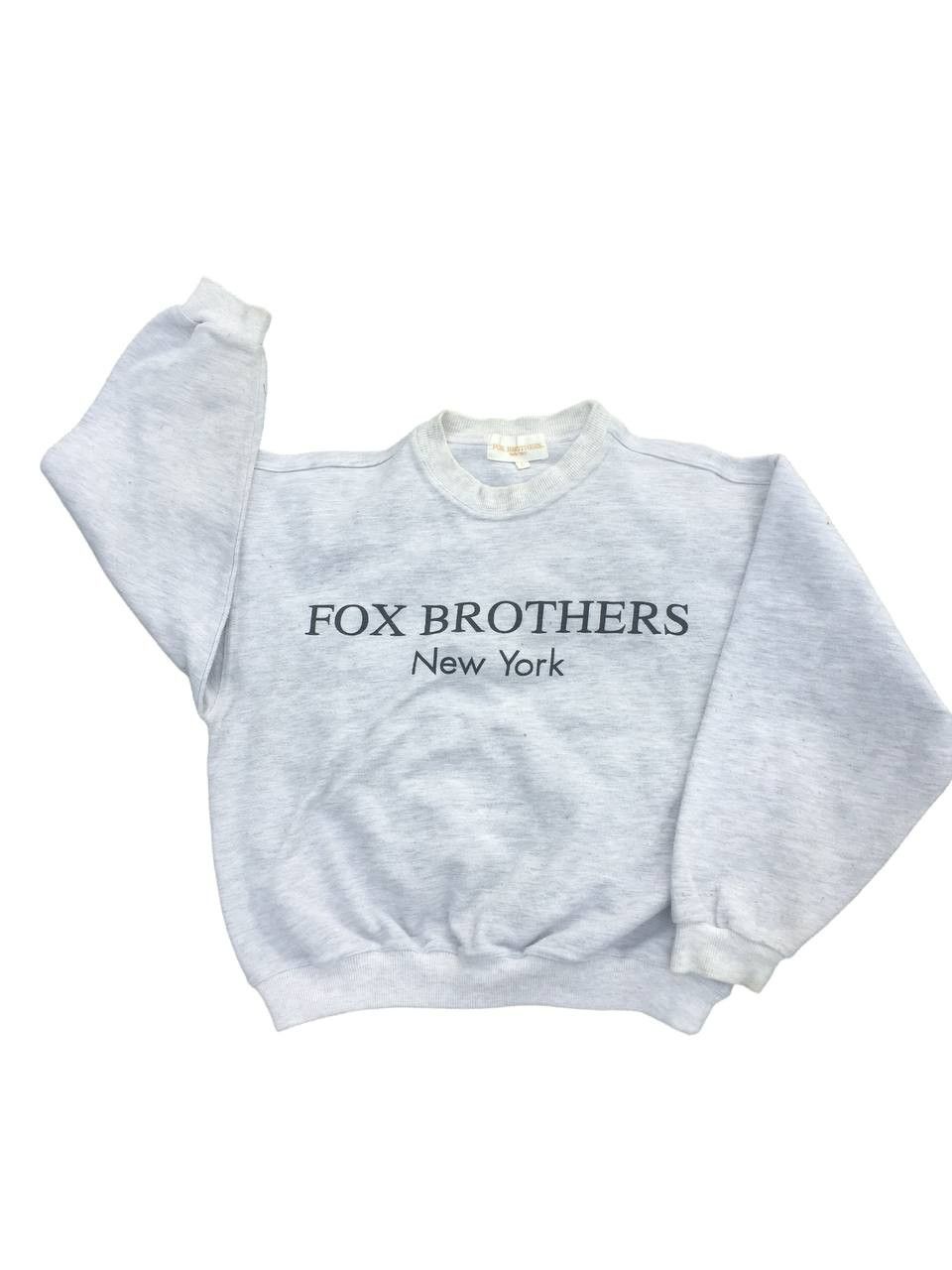 Vintage Vintage Fox Brothers New York Sweatshirt Size M / US 6-8 / IT 42-44 - 1 Thumbnail