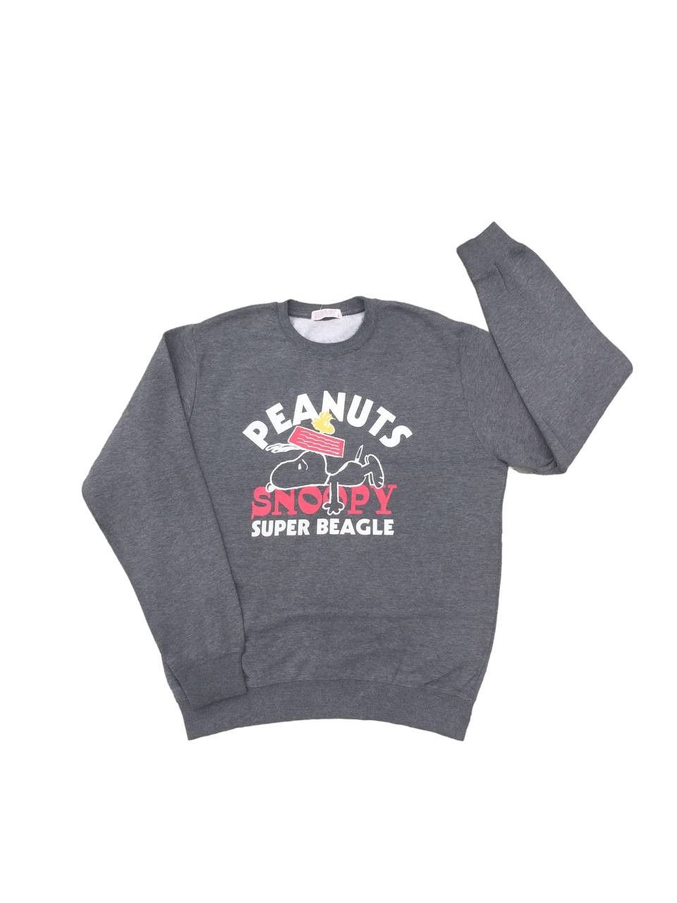 Vintage Vintage Peanuts Snoopy World Famous Logo Sweatshirt Size US M / EU 48-50 / 2 - 1 Thumbnail