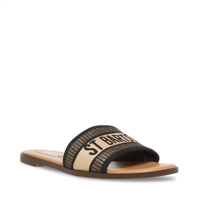 Steve Madden Knox Sandal - St Barts In Black/multi | Grailed