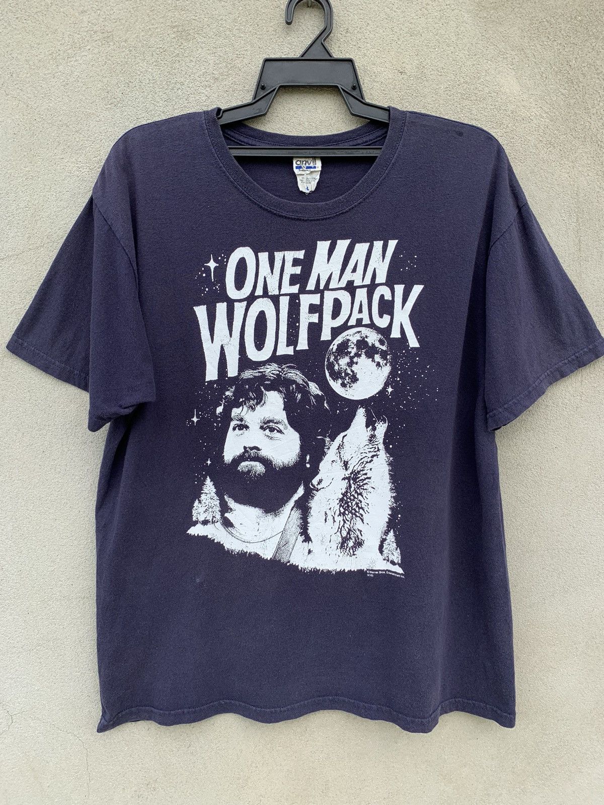 Anvil Vintage One Man Wolf Pack Movie T Shirt Size US L / EU 52-54 / 3 - 2 Thumbnail