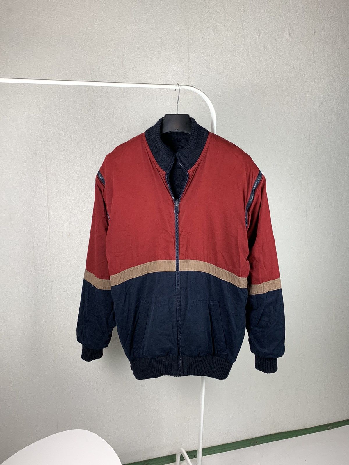 Paul & Shark Paul & Shark Reversible Transformer Jacket In Vest Wool XL Size US XL / EU 56 / 4 - 11 Thumbnail