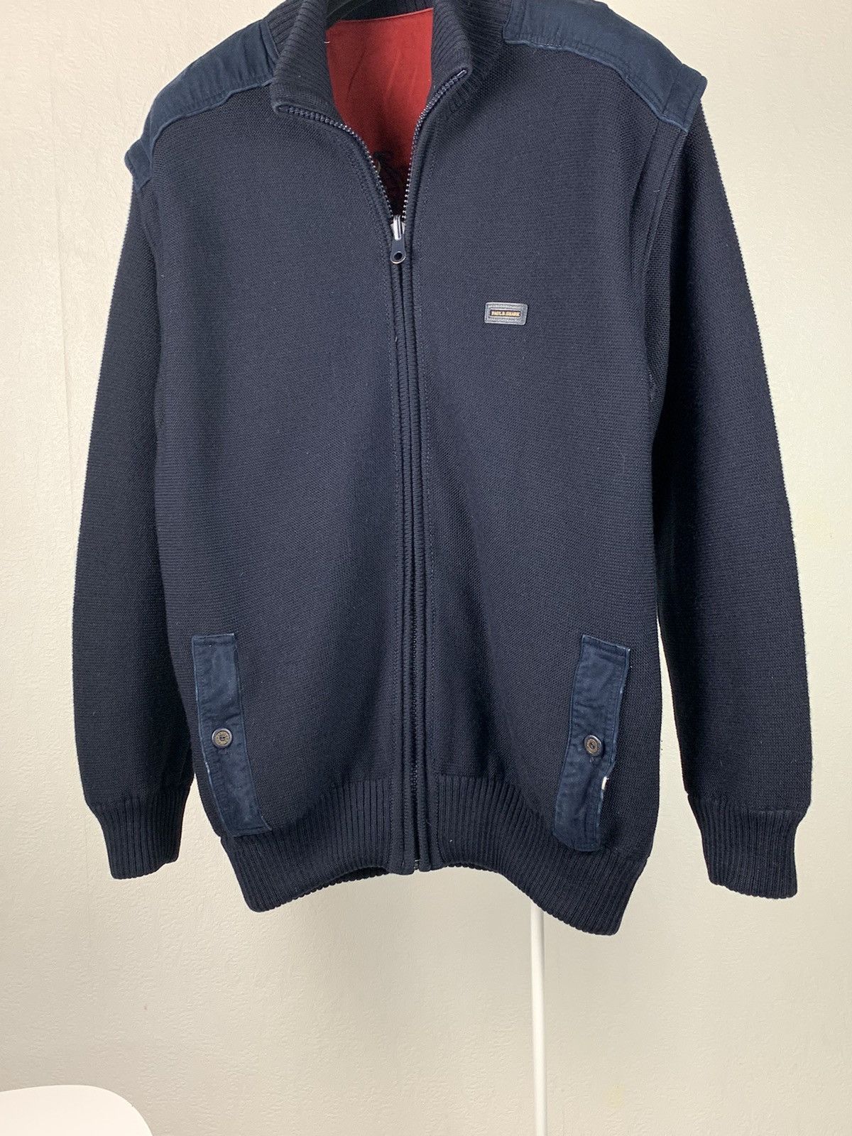 Paul & Shark Paul & Shark Reversible Transformer Jacket In Vest Wool XL Size US XL / EU 56 / 4 - 6 Thumbnail
