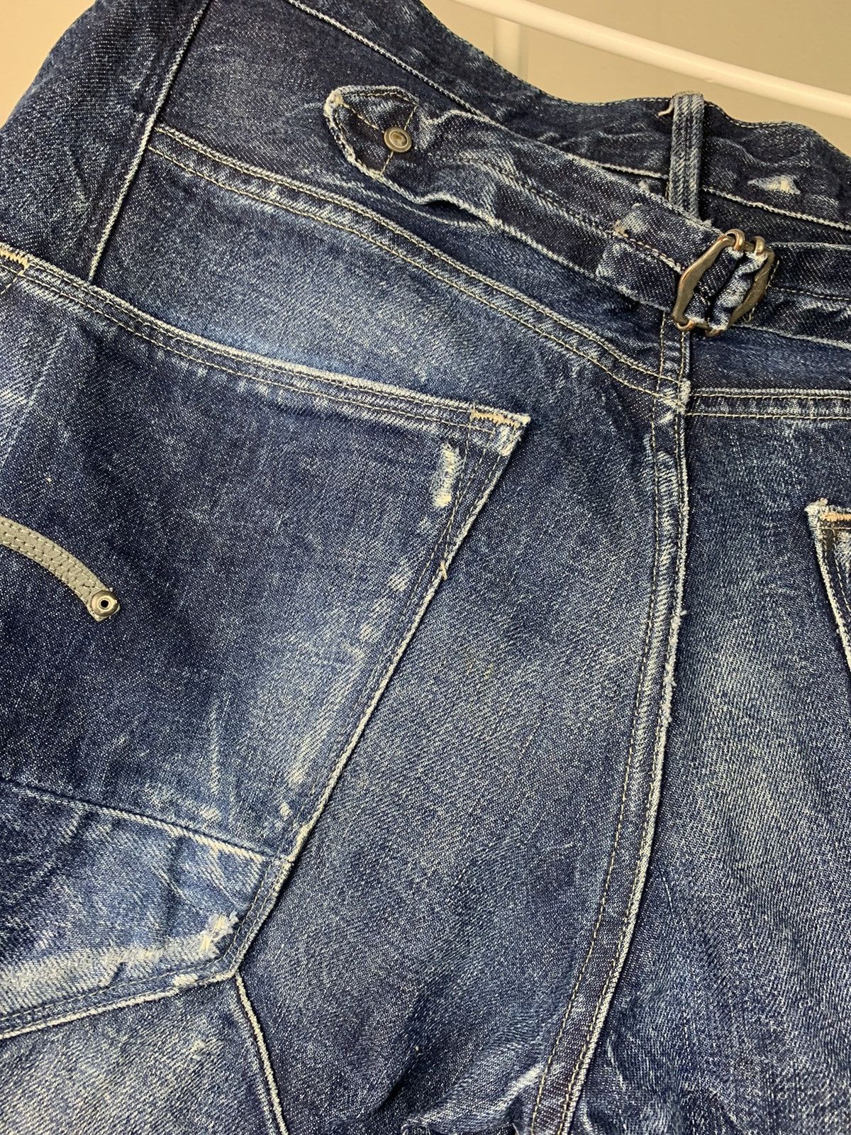 G-Star G-Star Raw Distressed Denim Jeans Luxury Style Jeans 33/32 Size US 33 - 11 Thumbnail