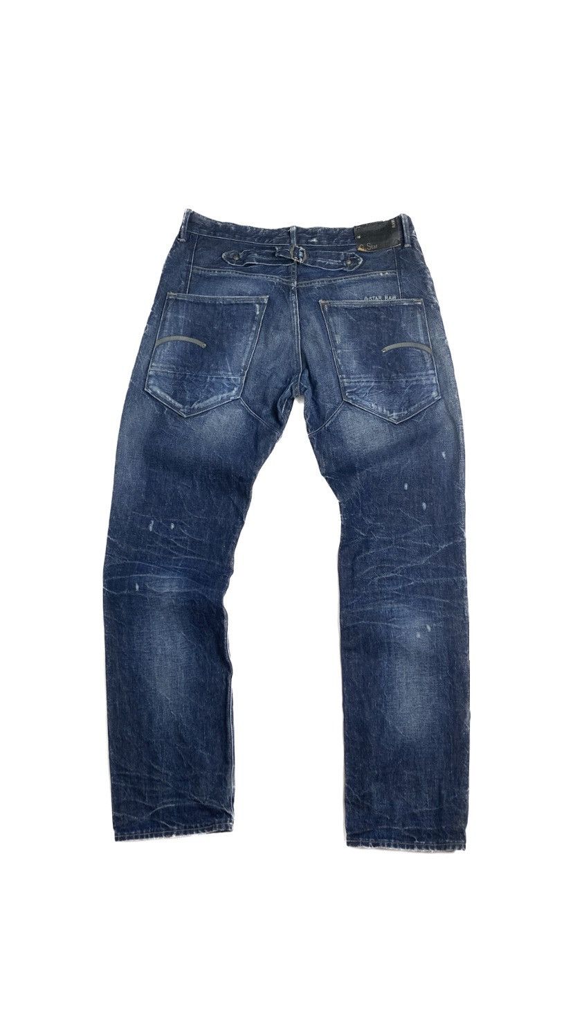 G-Star G-Star Raw Distressed Denim Jeans Luxury Style Jeans 33/32 Size US 33 - 5 Thumbnail