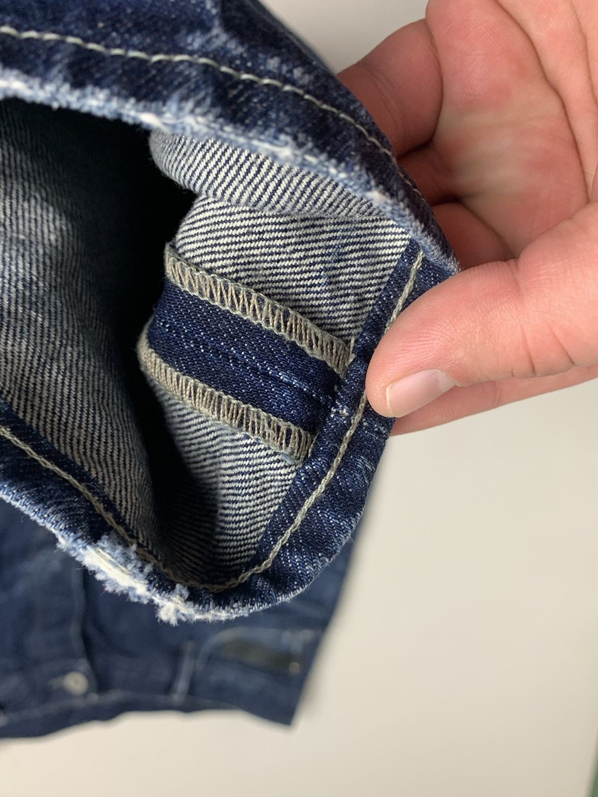 G-Star G-Star Raw Distressed Denim Jeans Luxury Style Jeans 33/32 Size US 33 - 3 Thumbnail